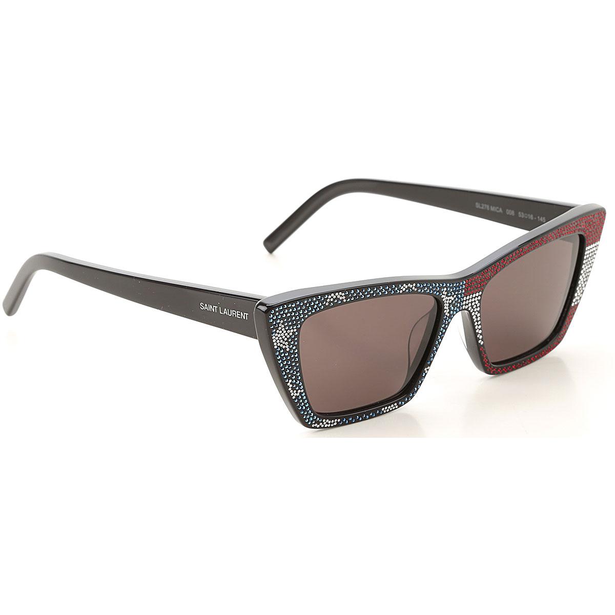Saint Laurent Sunglasses On Sale in Black - Lyst