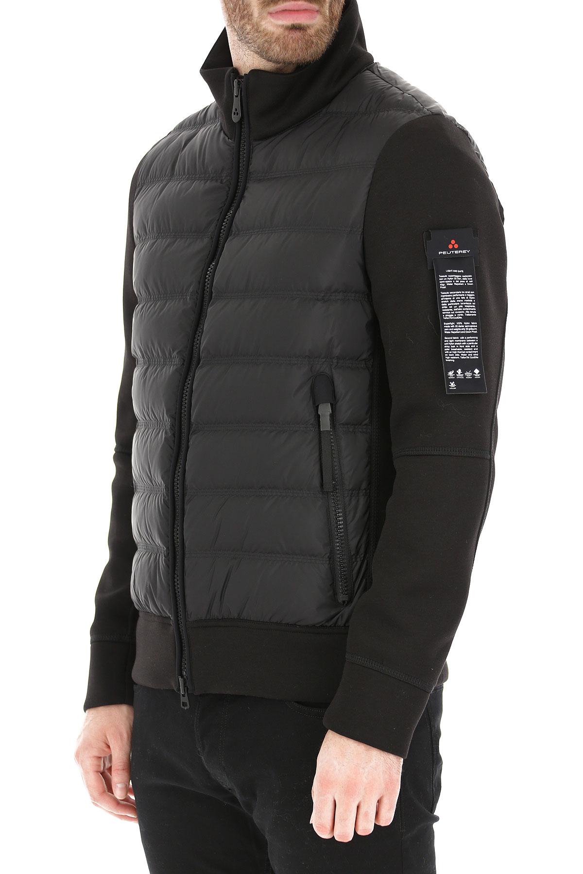 Peuterey Synthetic Down Jacket For Men in Black for Men - Lyst