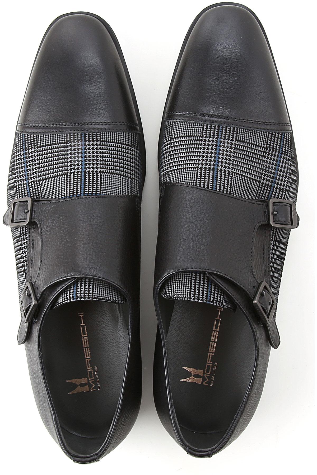 black monk strap mens shoes