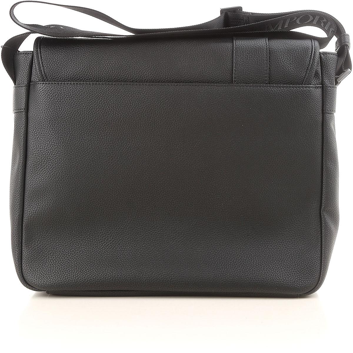 Emporio Armani Homme Noir Lyst Besace En Coloris Pour PEwPqg