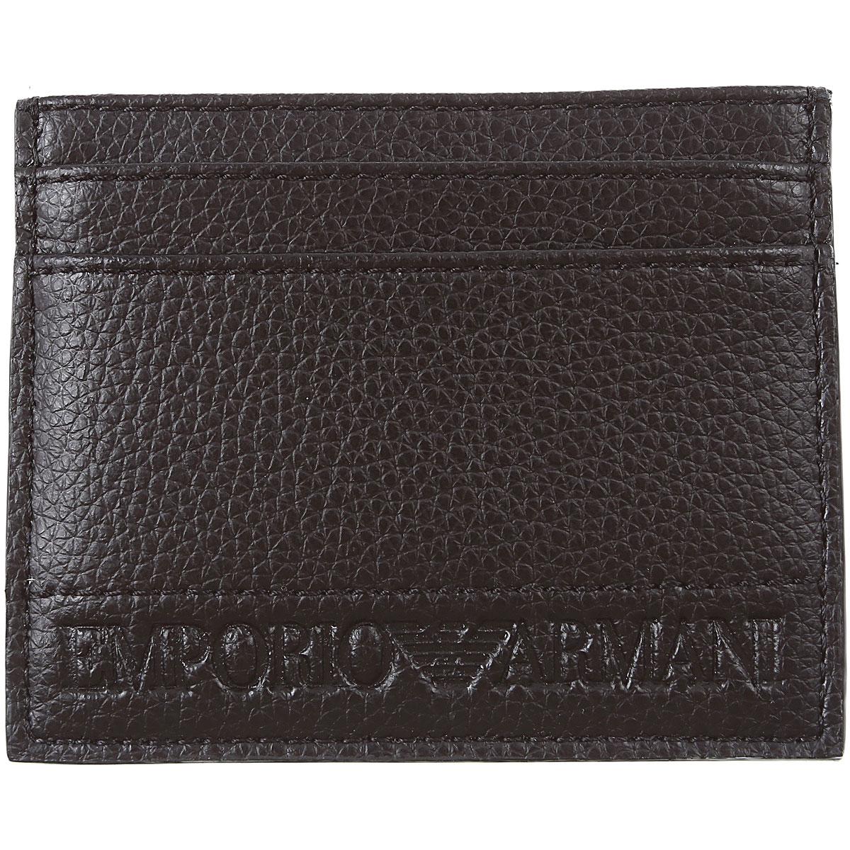 Emporio Armani Card Holder For Men in Black for Men - Lyst