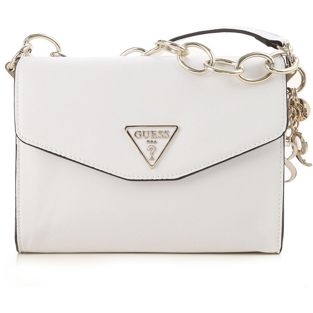Guess Shoulder Bag For Women On Sale in White - Lyst