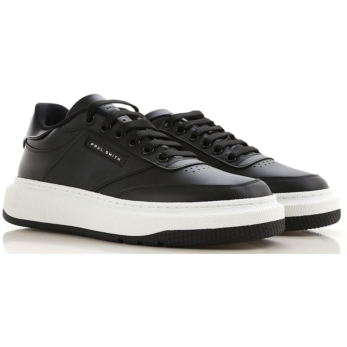Paul Smith Hackney Leather Trainers in Black for Men - Save 38% - Lyst