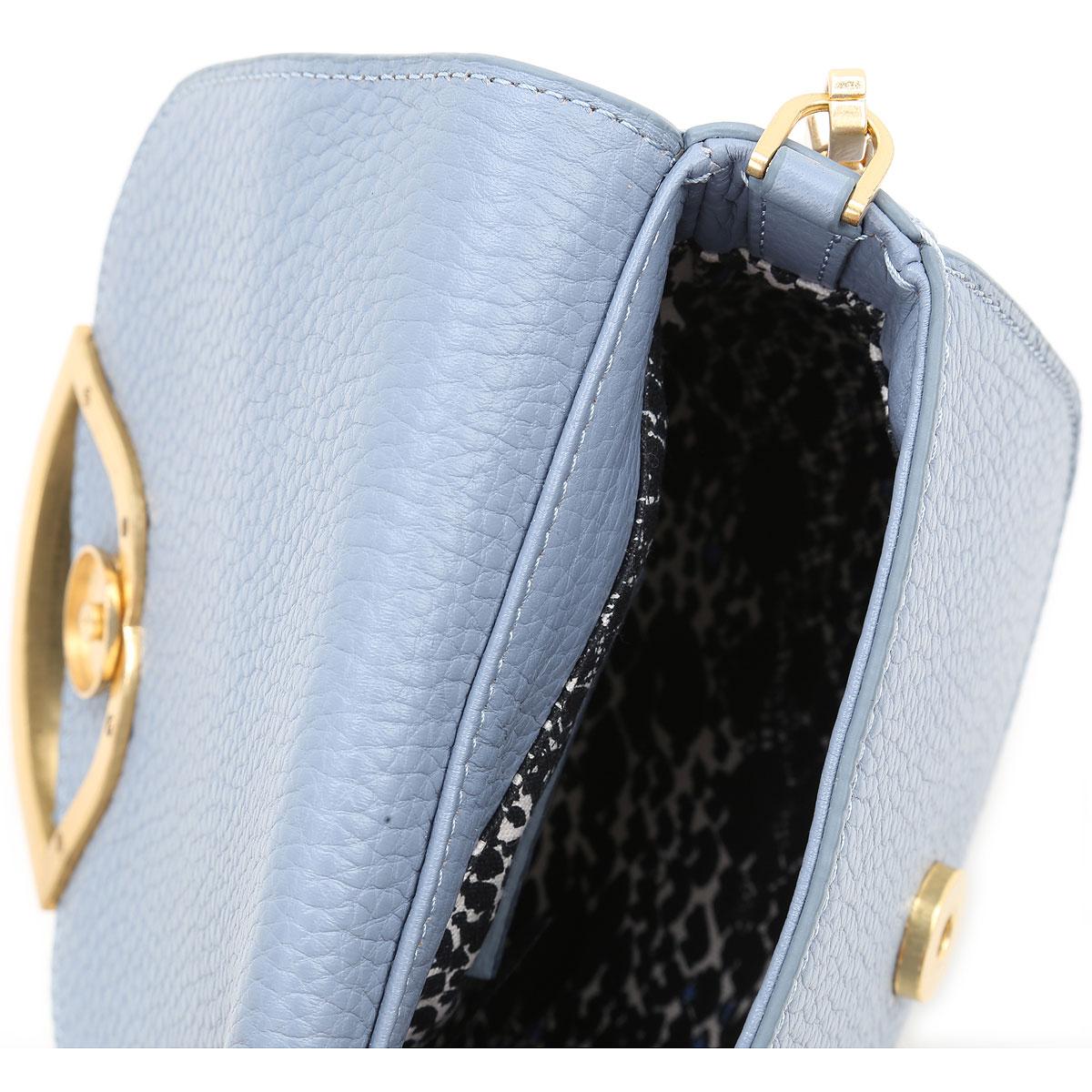 Lulu Guinness Leather Shoulder Bag For Women in Blue - Lyst