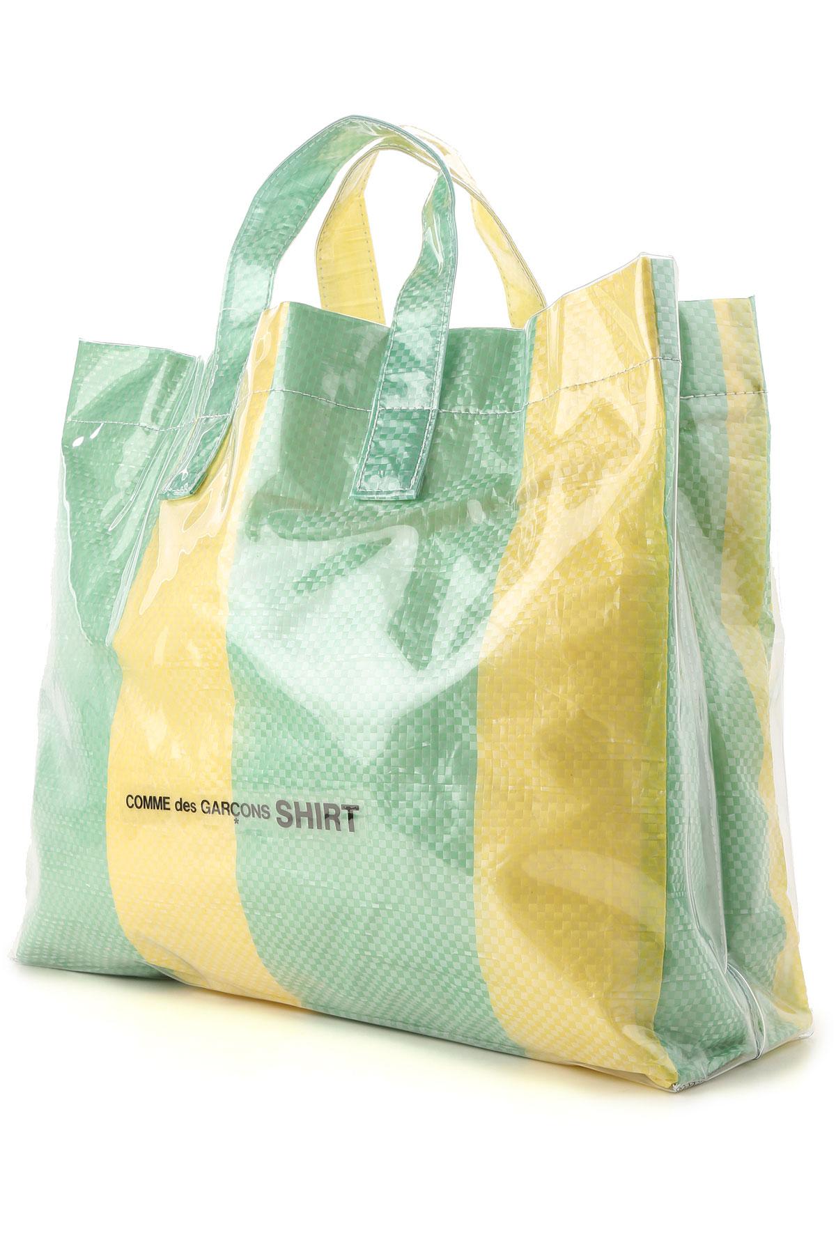 Comme Des Garcons Cotton Picnic Sheet Tote Bag In Yellow Lyst