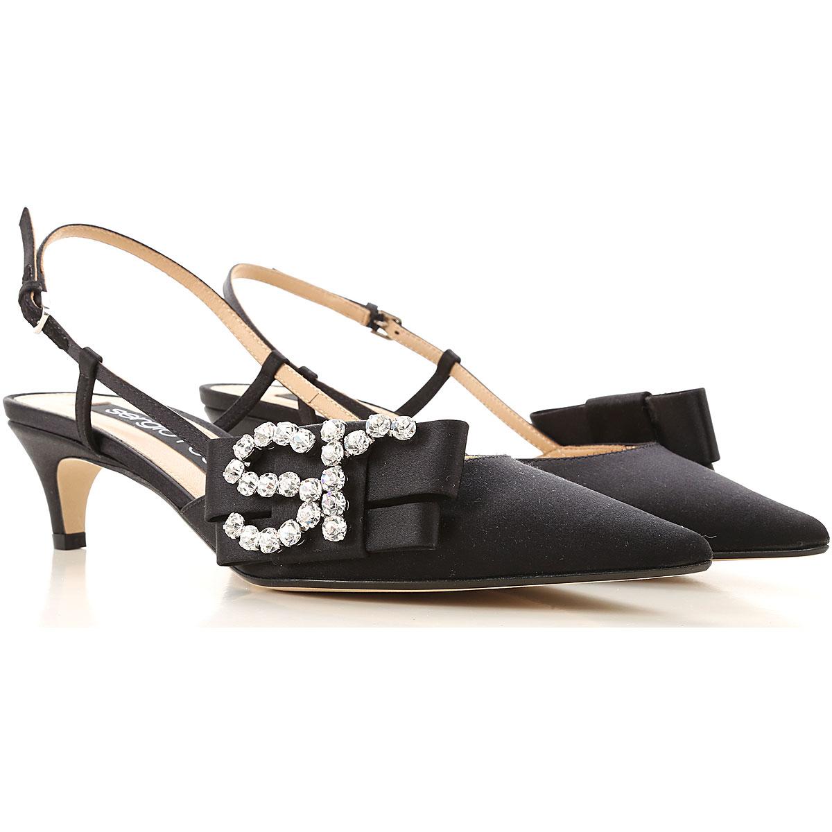 sergio rossi sequin slingback sandals