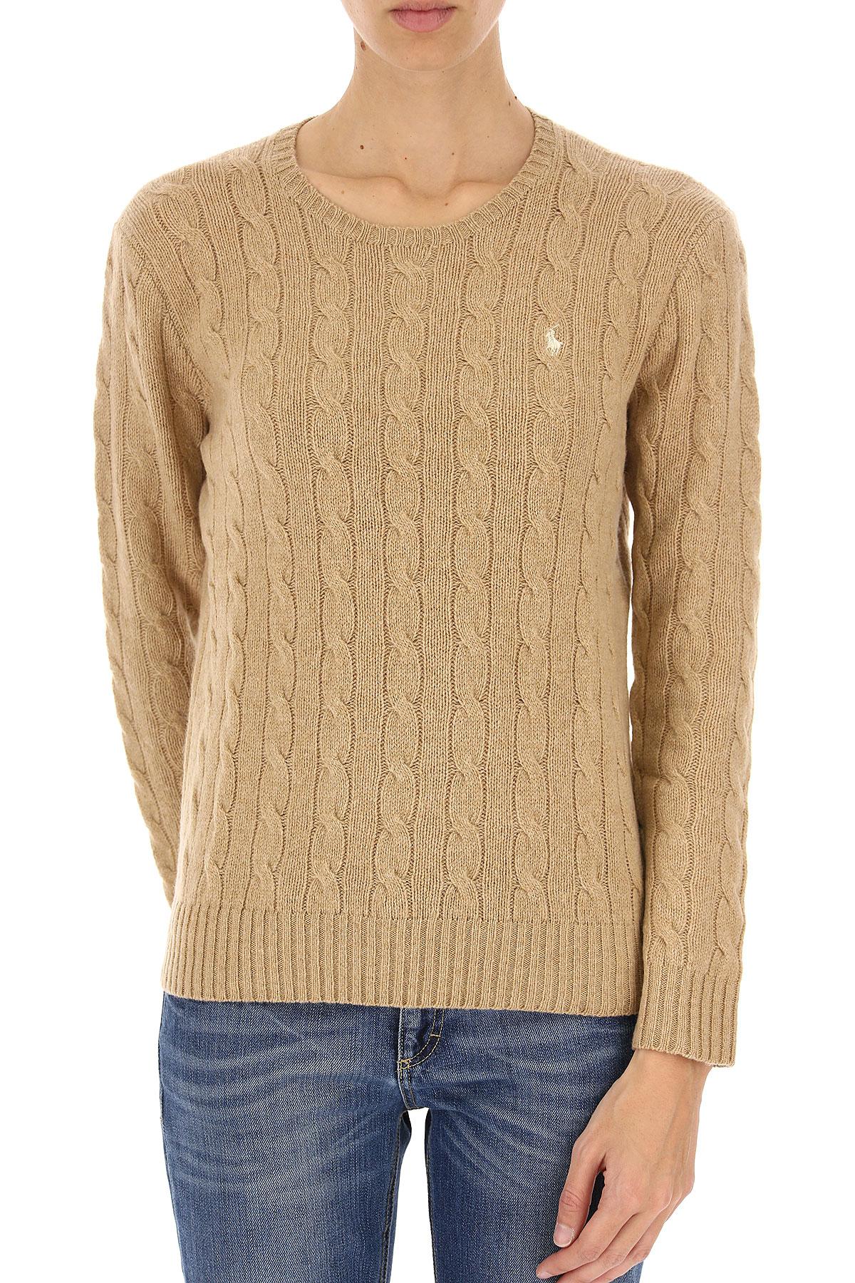 Pull Femme Pas Cher En Soldes Laines Ralph Lauren En Coloris Neutre Lyst