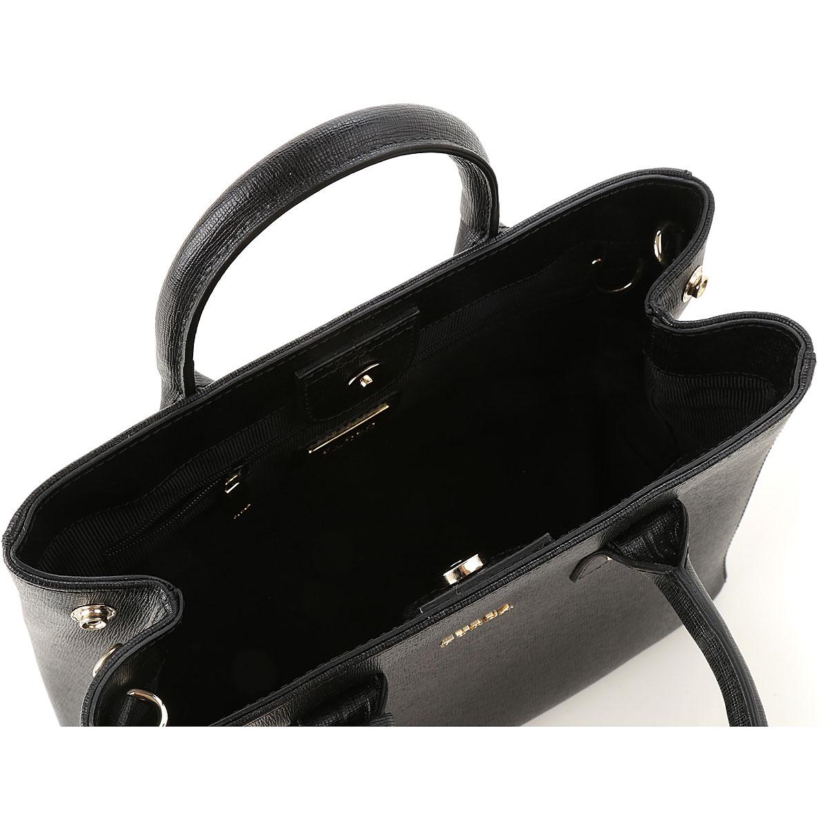 Furla Top Handle Handbag On In Outlet Black Lyst Furla Top Handle Handbag On In