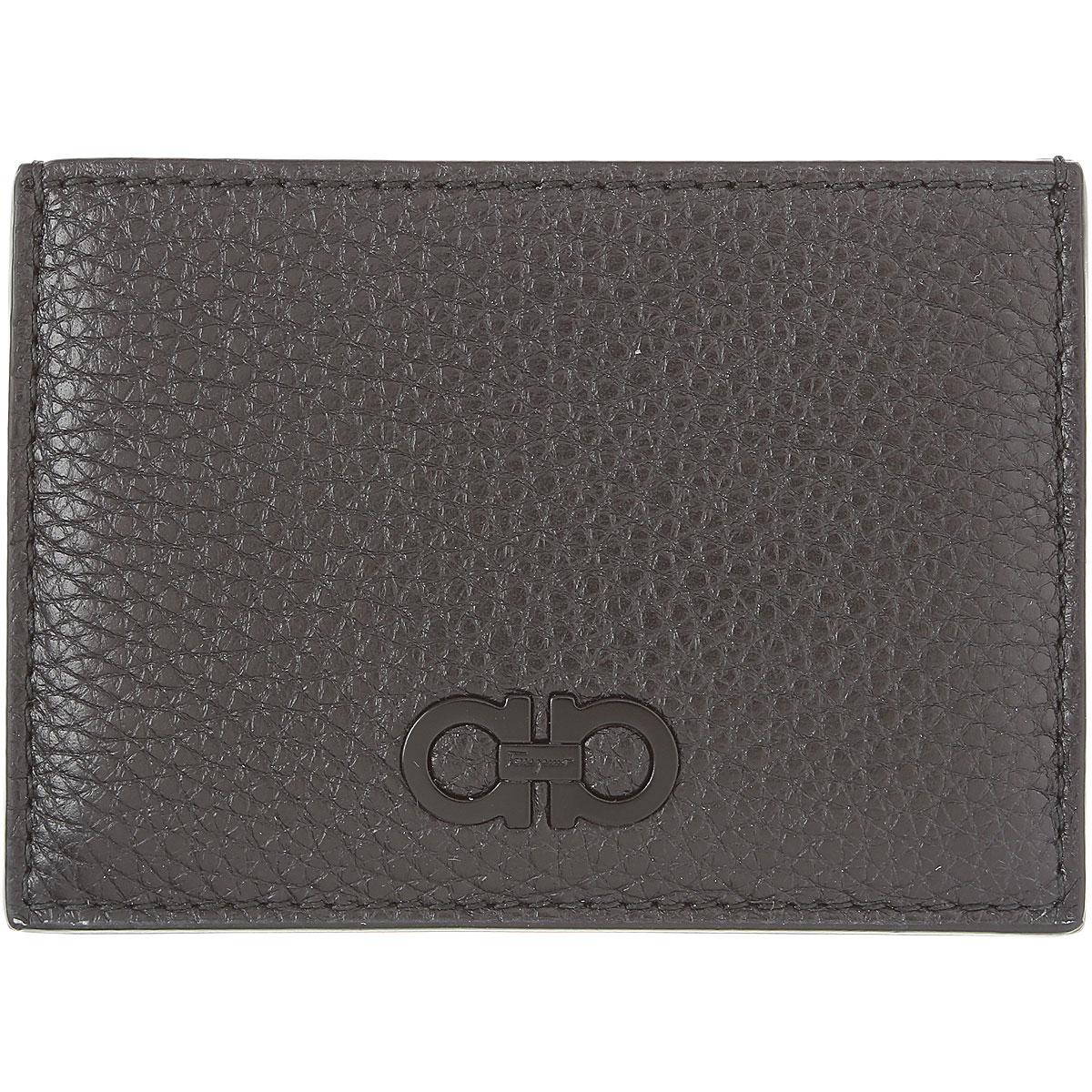 Ferragamo Card Holder For Men in Black for Men Lyst