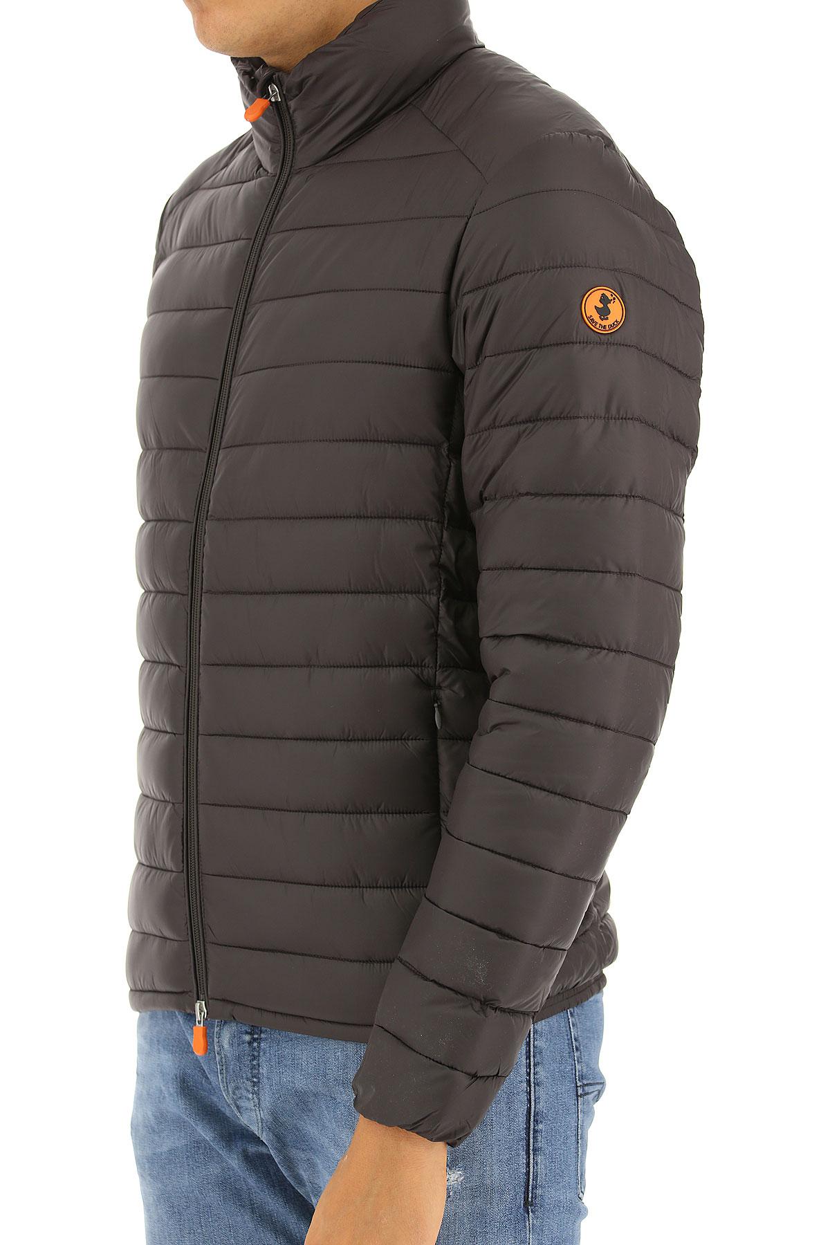 Save The Duck Synthetic Down Jacket For Men in Dark Brown (Brown) for