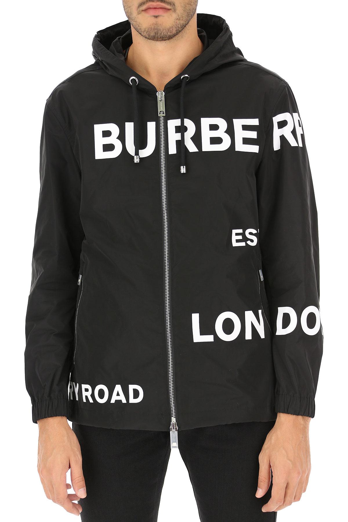 burberry jacket mens black