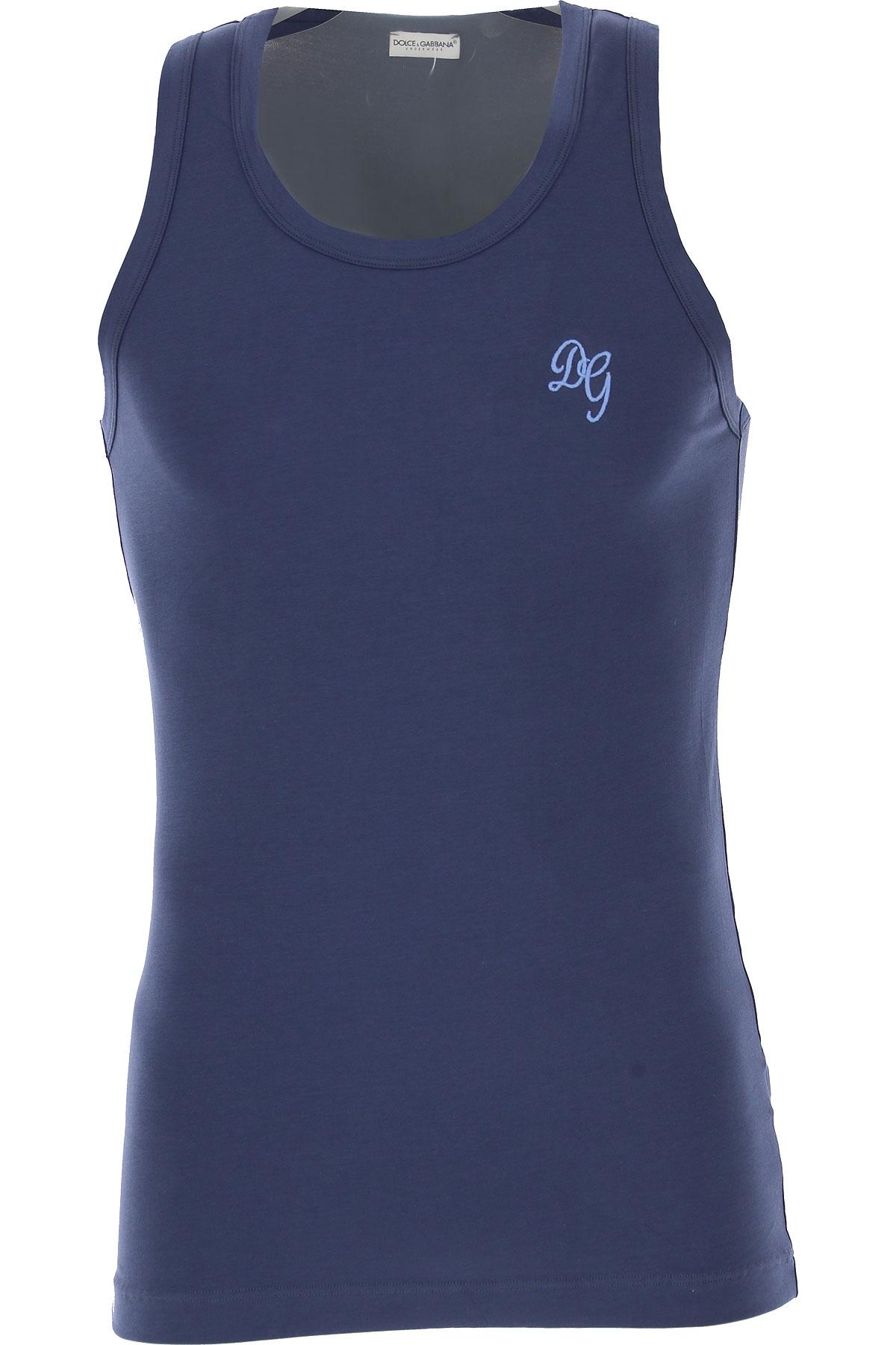Dolce & Gabbana Tank Top For Men On Sale In Outlet in Blue for Men - Save 22% - Lyst