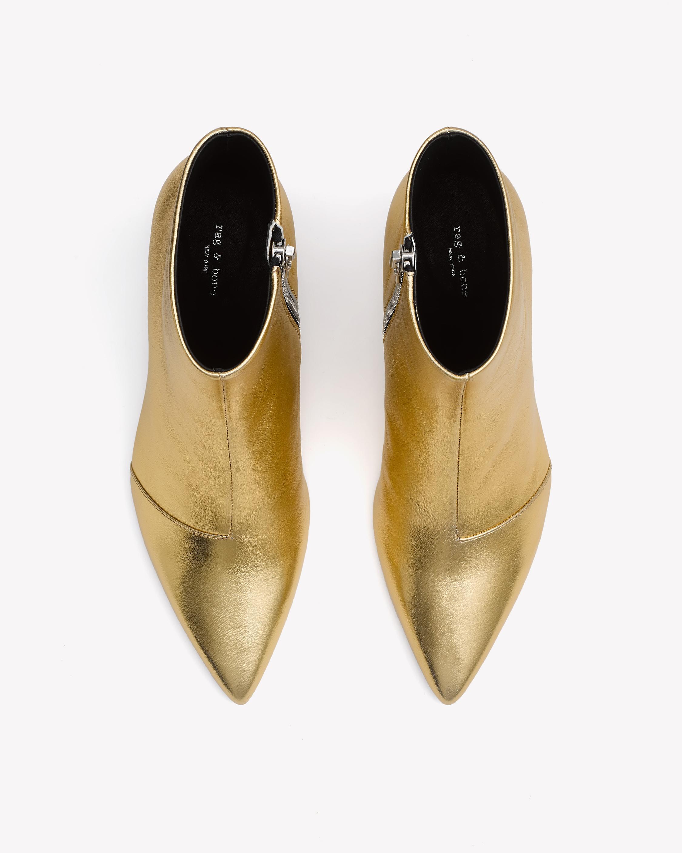 rag and bone gold boots