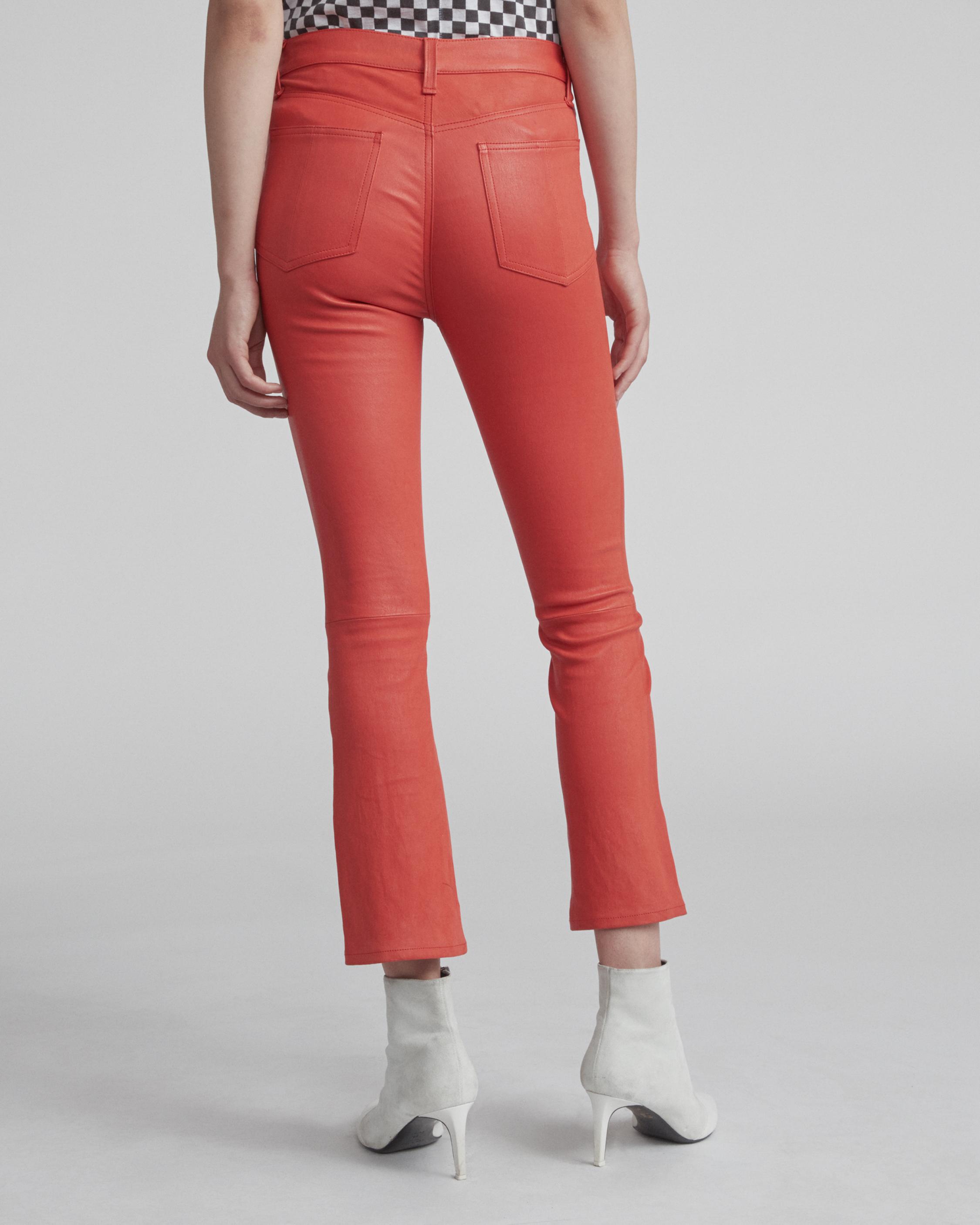 rag & bone hana leather pants