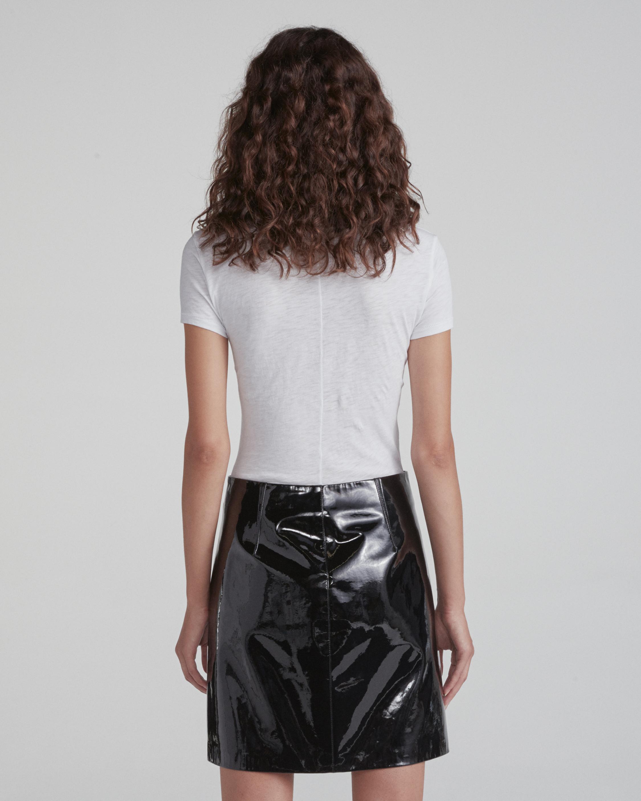 rag and bone heidi leather skirt