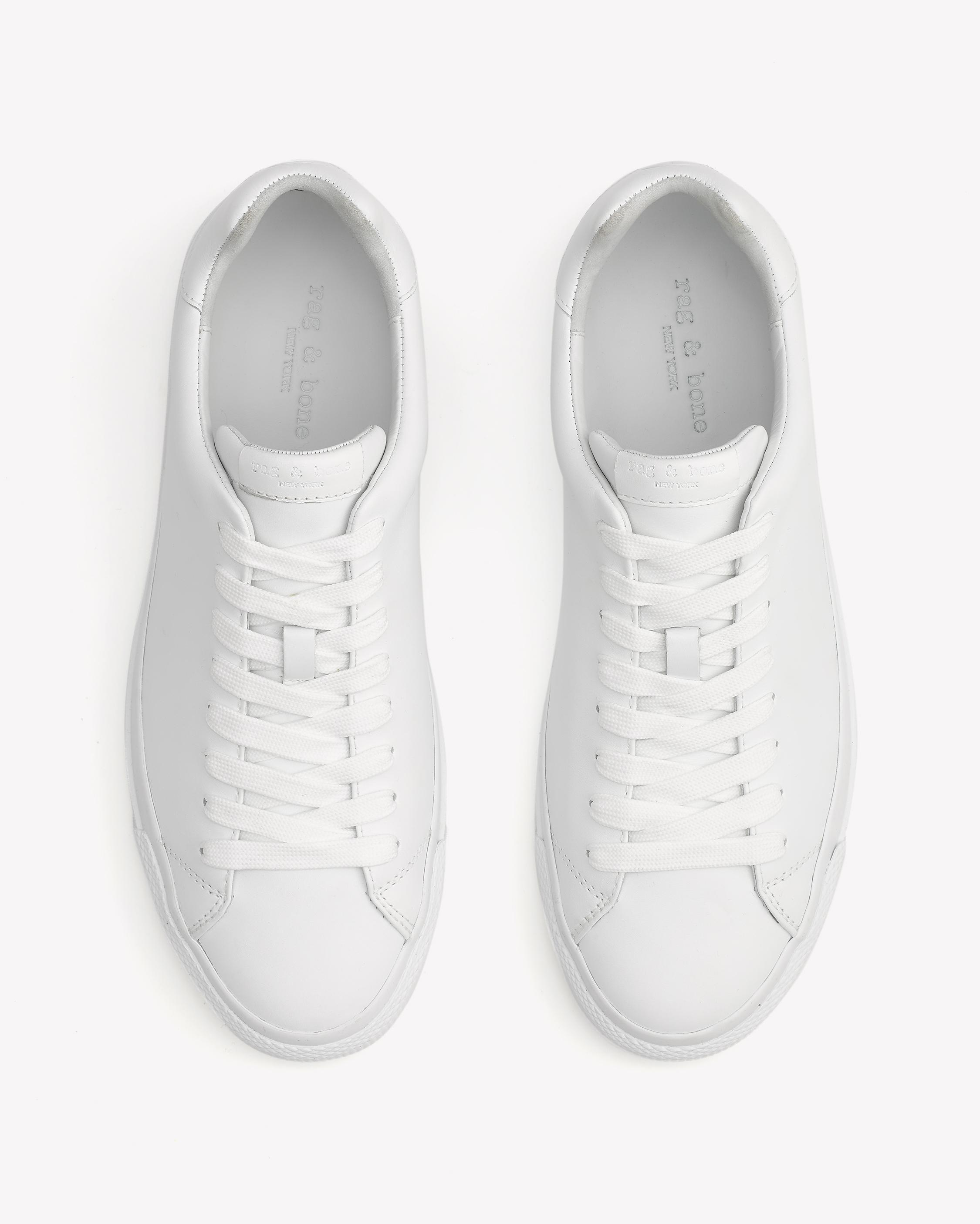 Rag & Bone Leather White Rb1 Low Sneakers for Men - Lyst