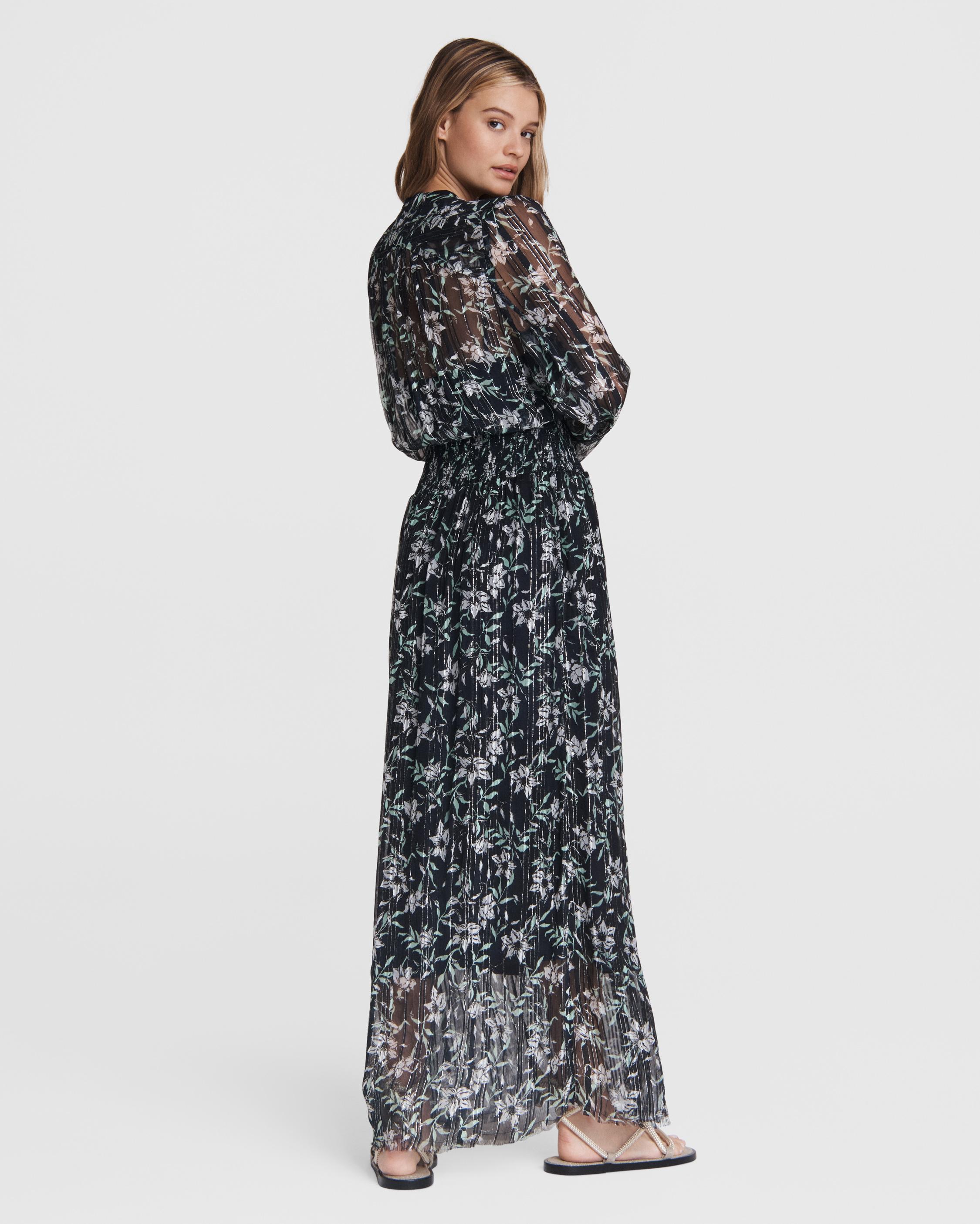 Rag & Bone Calista Floral Maxi Dress