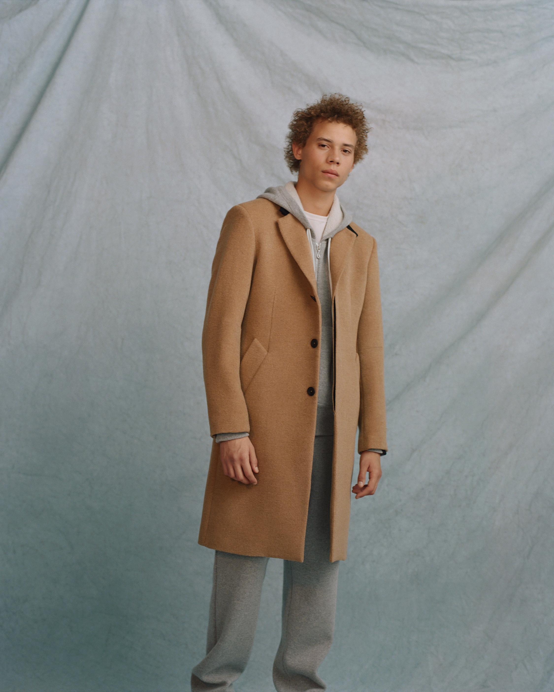 Rag Bone Leather Stock Coat In Camel Natural For Men Lyst
