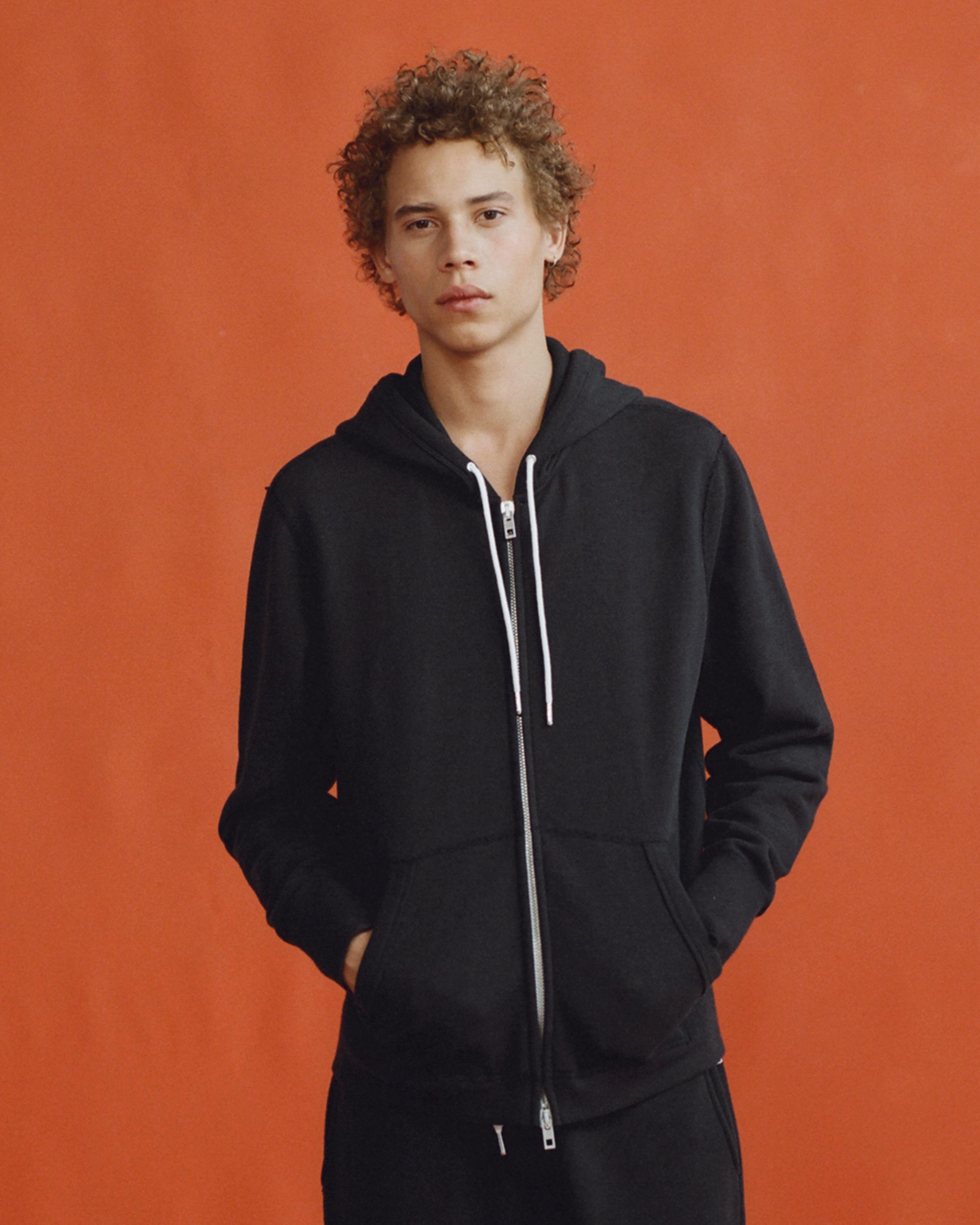 rag and bone black hoodie