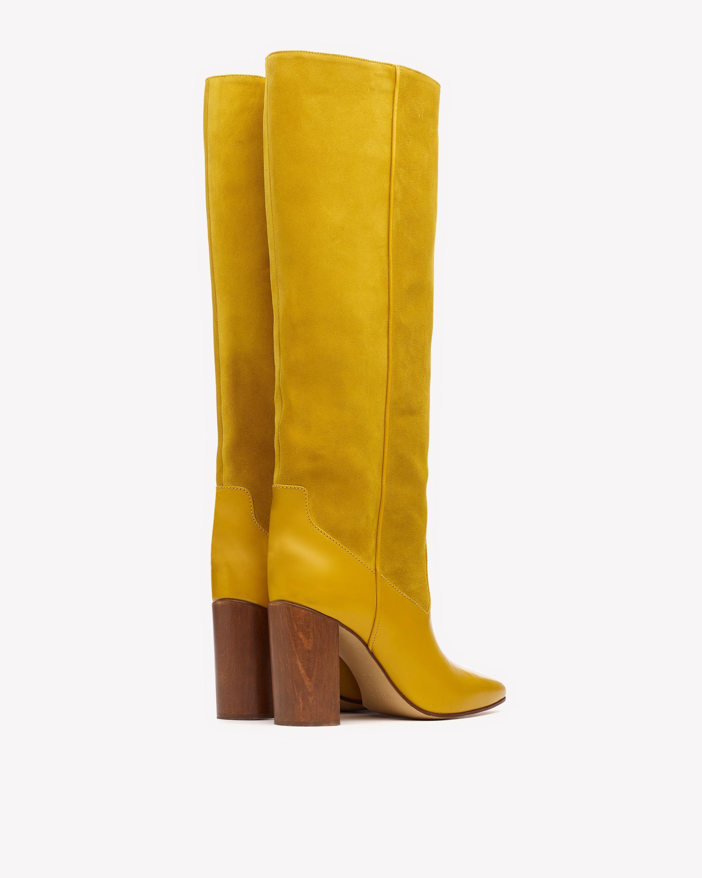rag and bone yellow boots