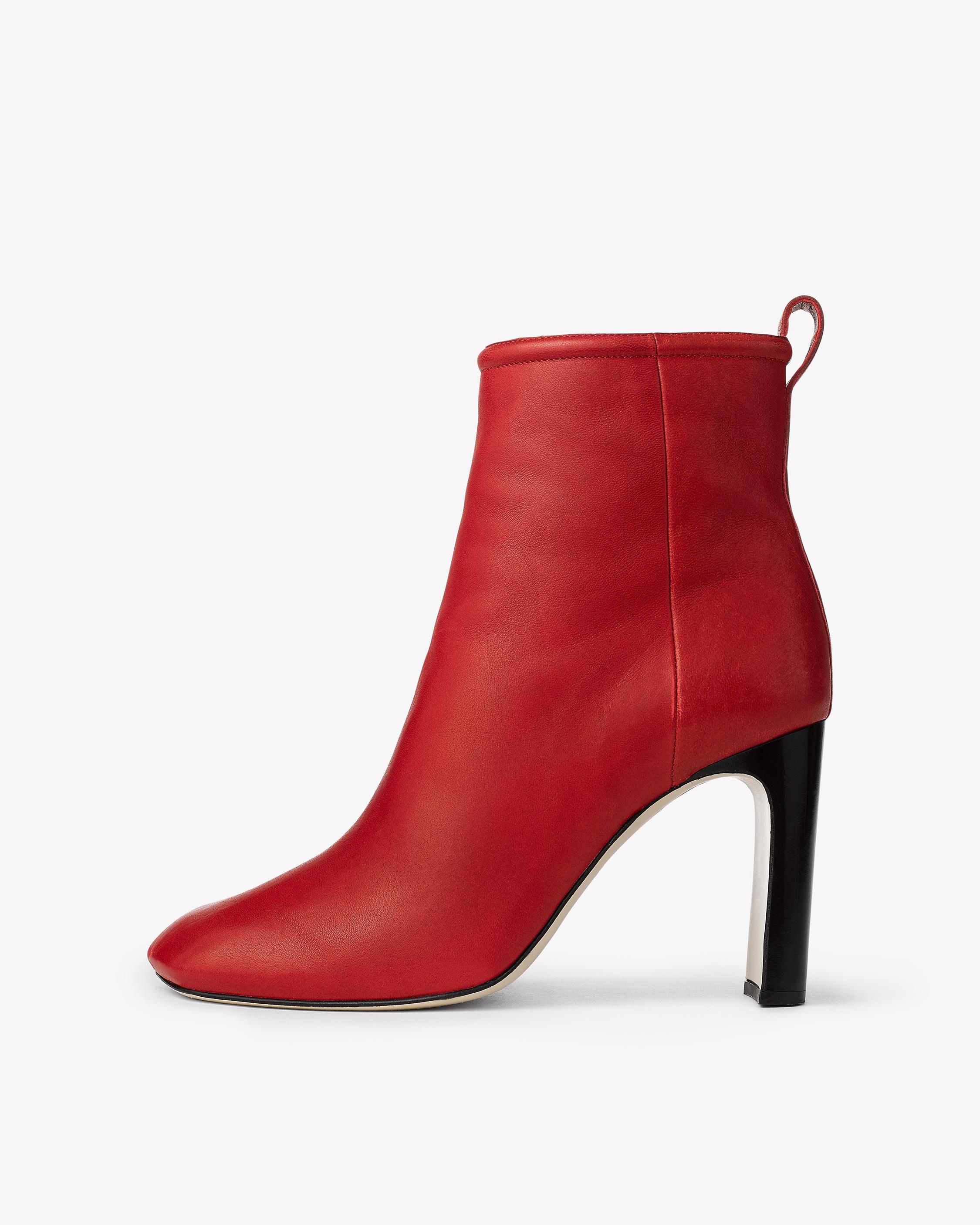 rag and bone red boots