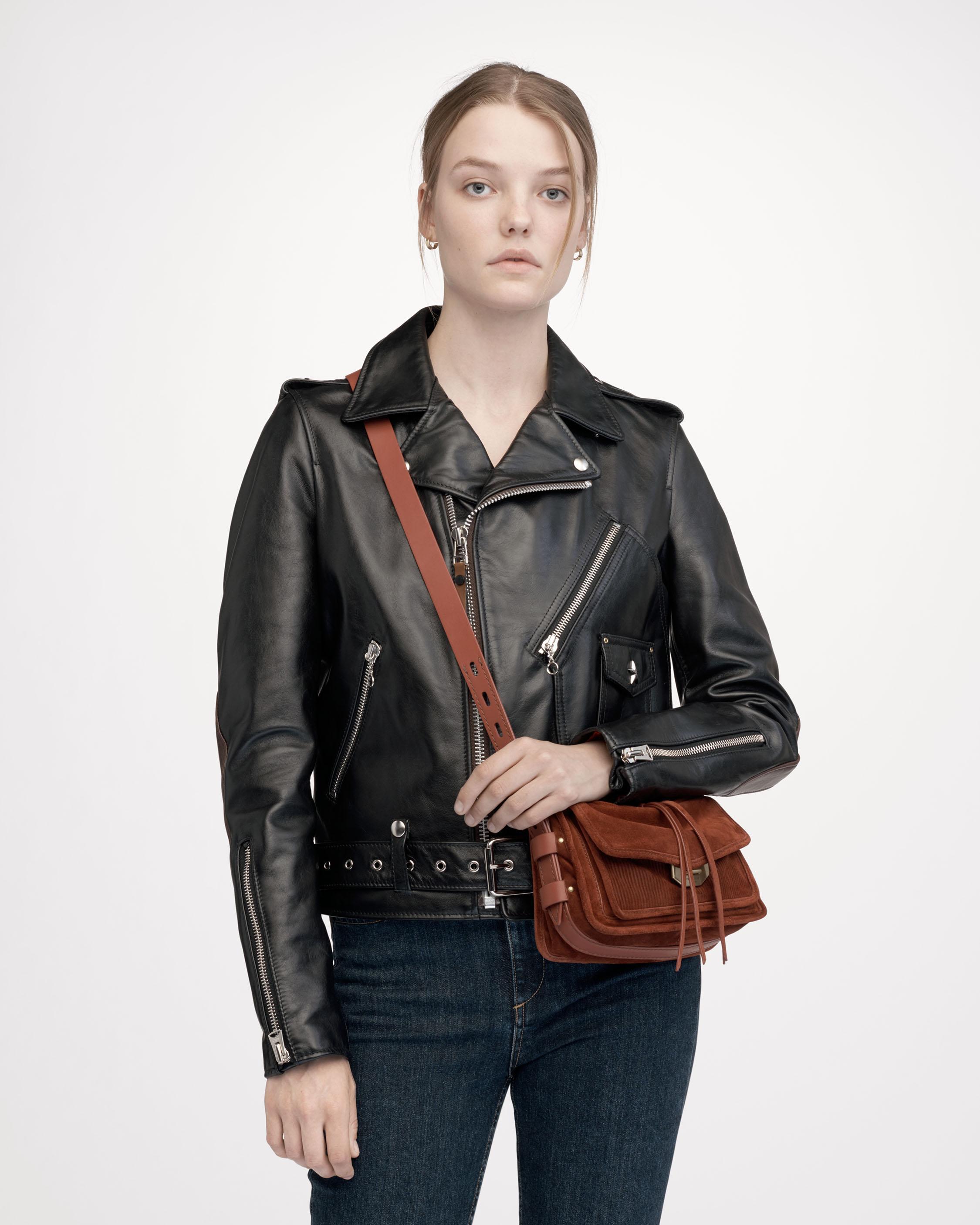 small field leather messenger bag rag & bone