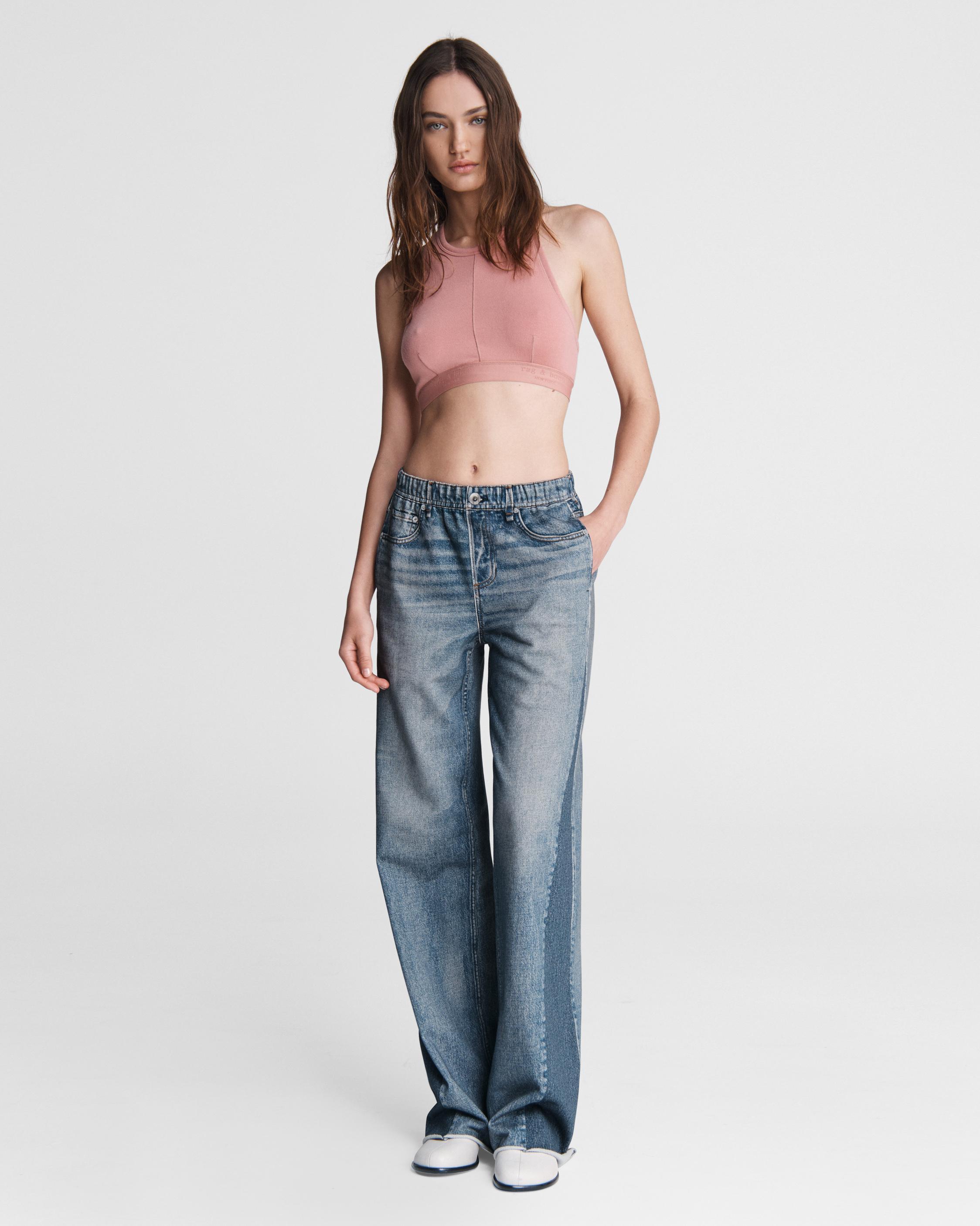 Rag \u0026 Bone Cotton Miramar Wide Leg 
