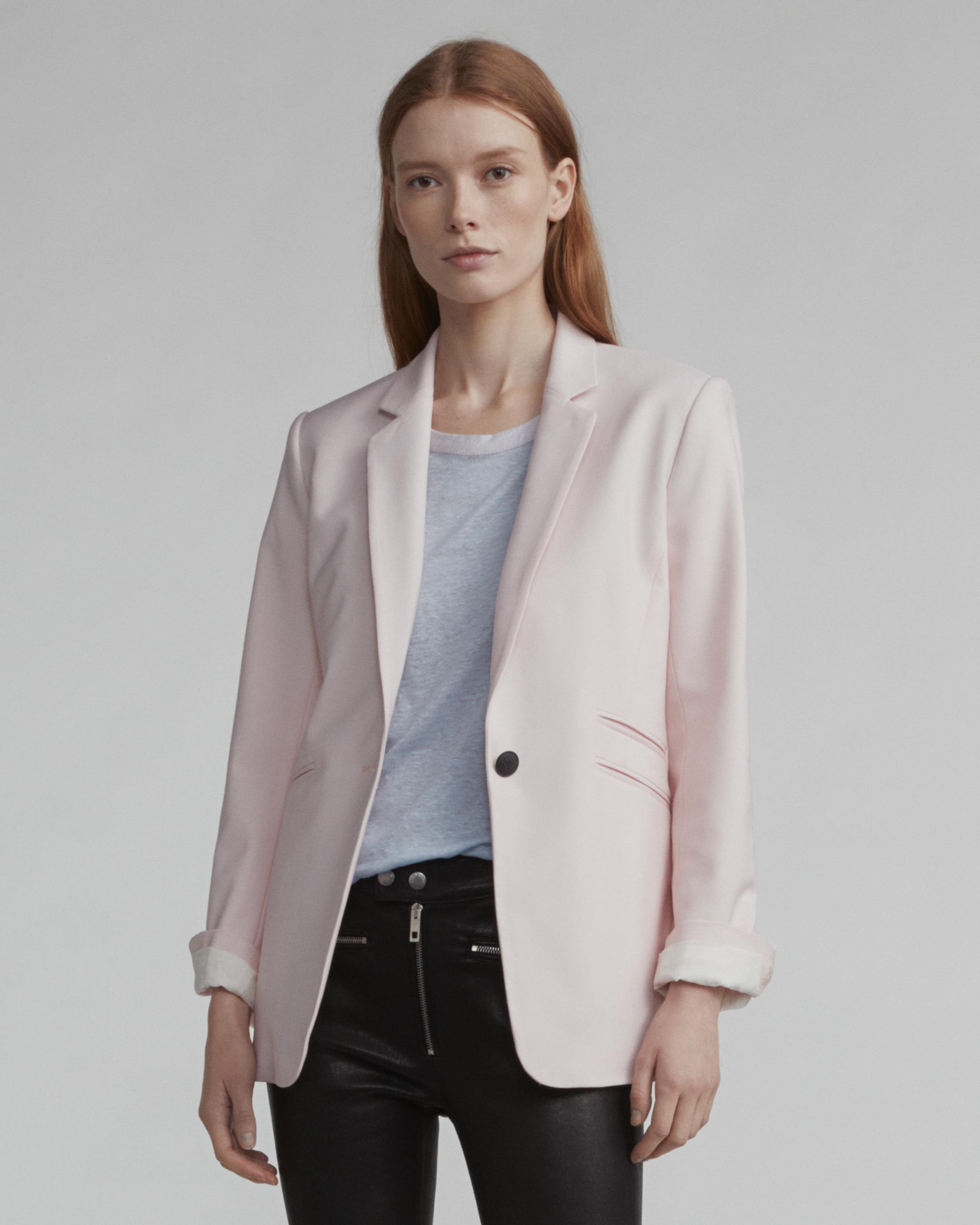 rag and bone ridley blazer pink