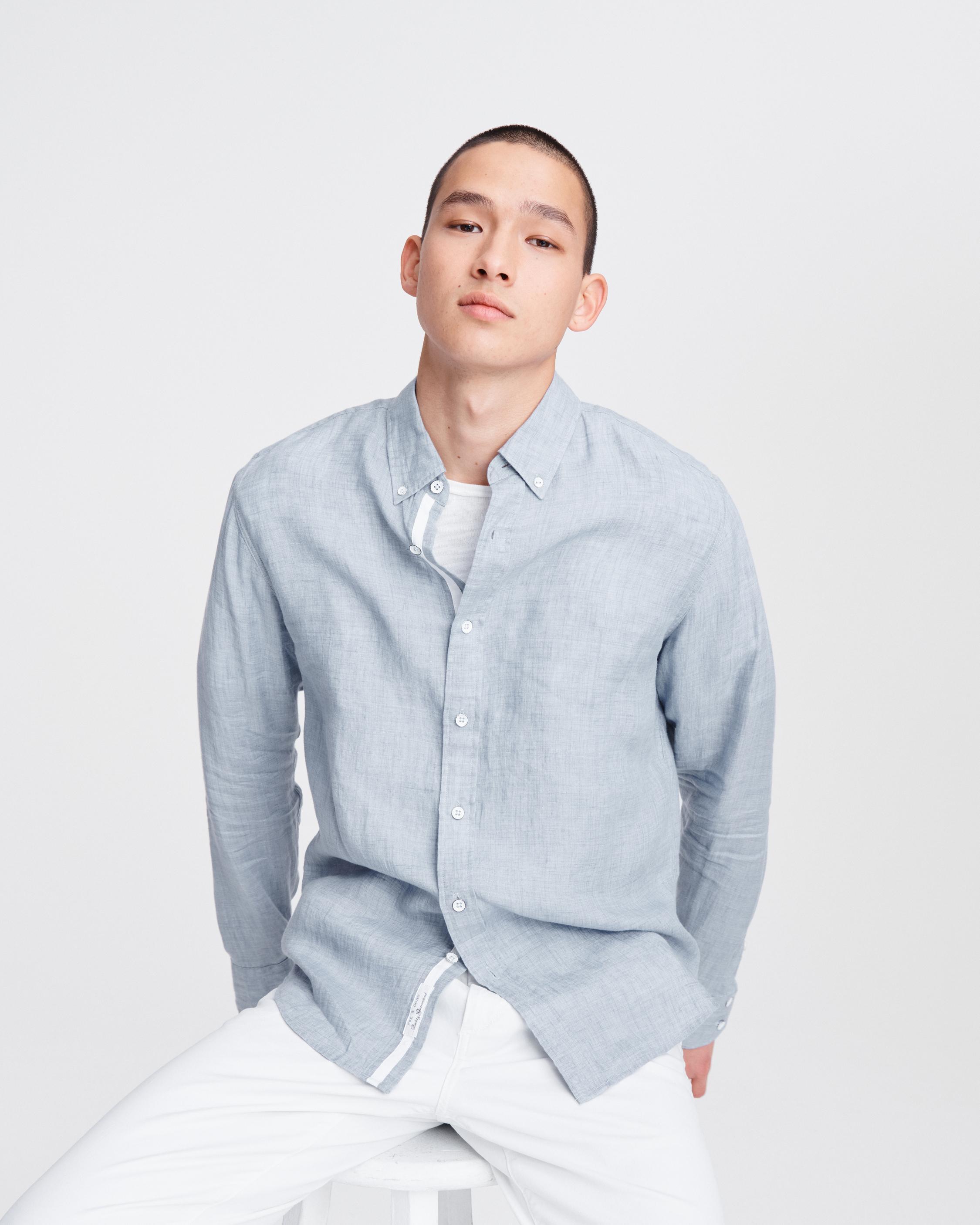 Tomlin Shirt - Linen Slim Fit 