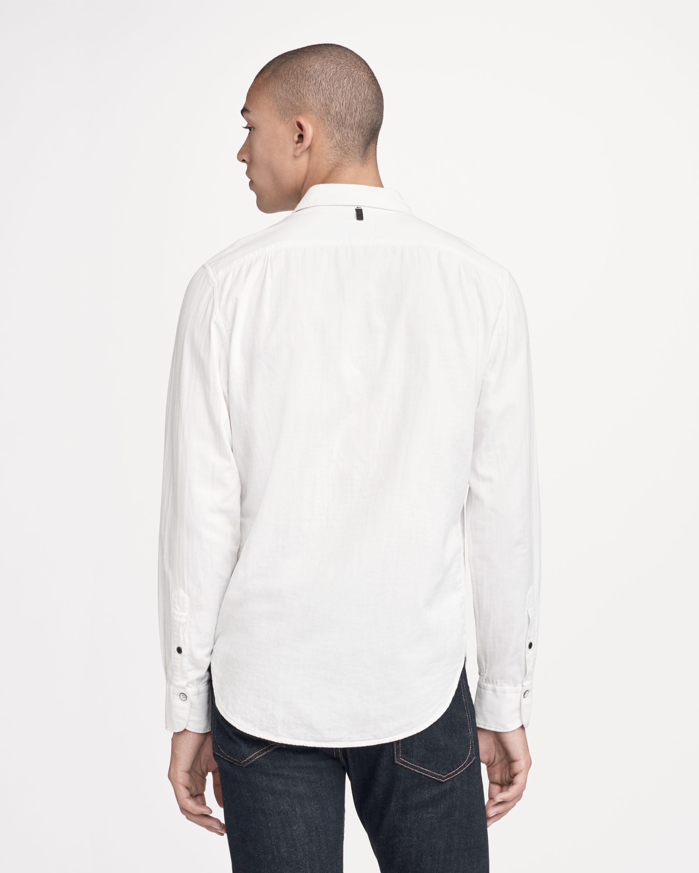 rag and bone white shirt