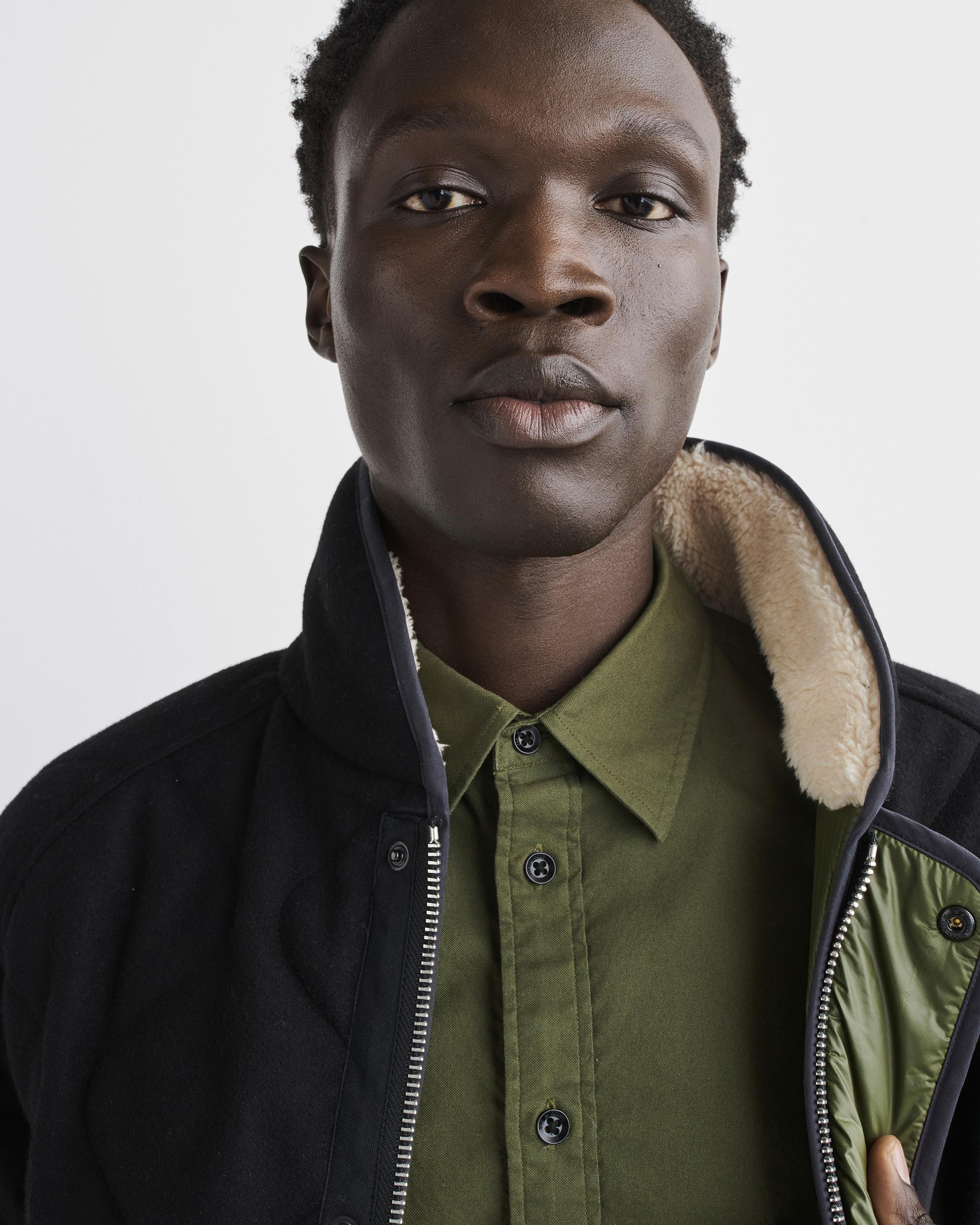 Rag & Bone Heywood Wool Liner in Black for Men Lyst