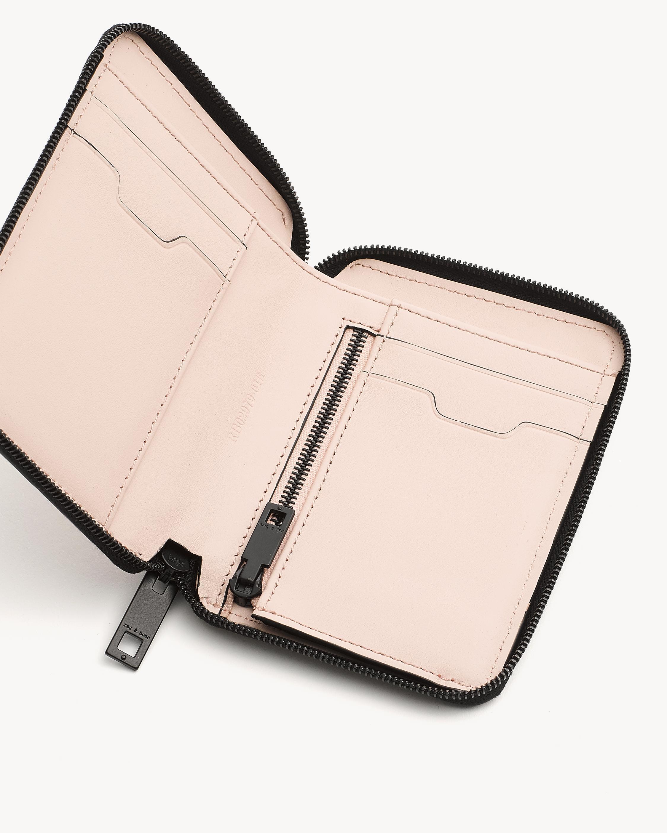 rag and bone zip around wallet