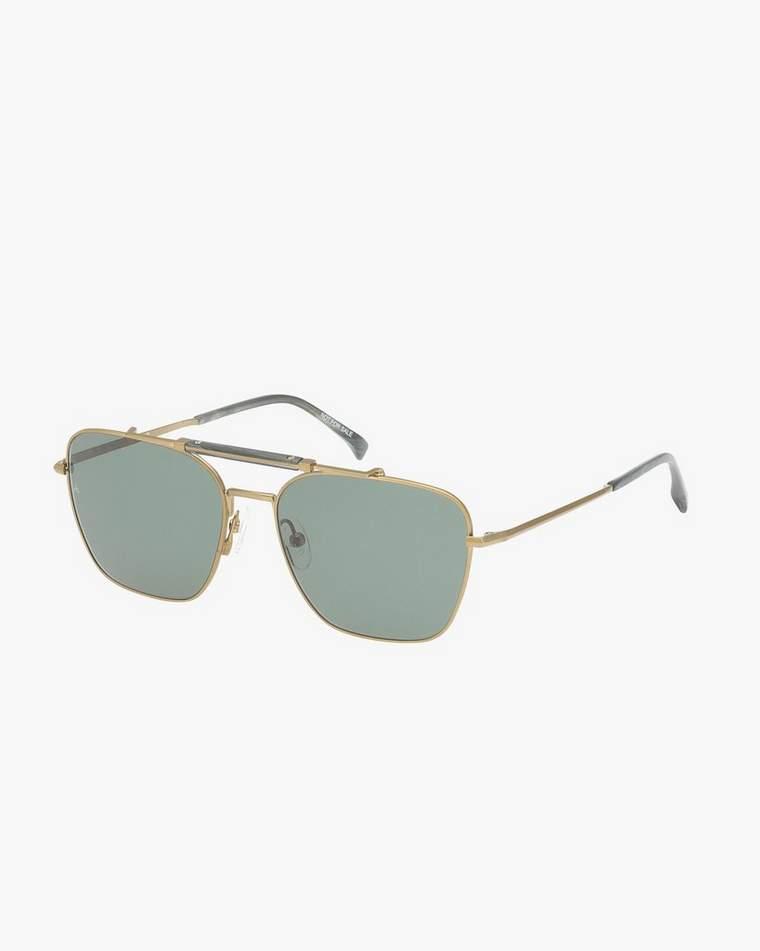 Rag & Bone Ryan Square Aviator Sunglasses in Green for Men  display picture 1