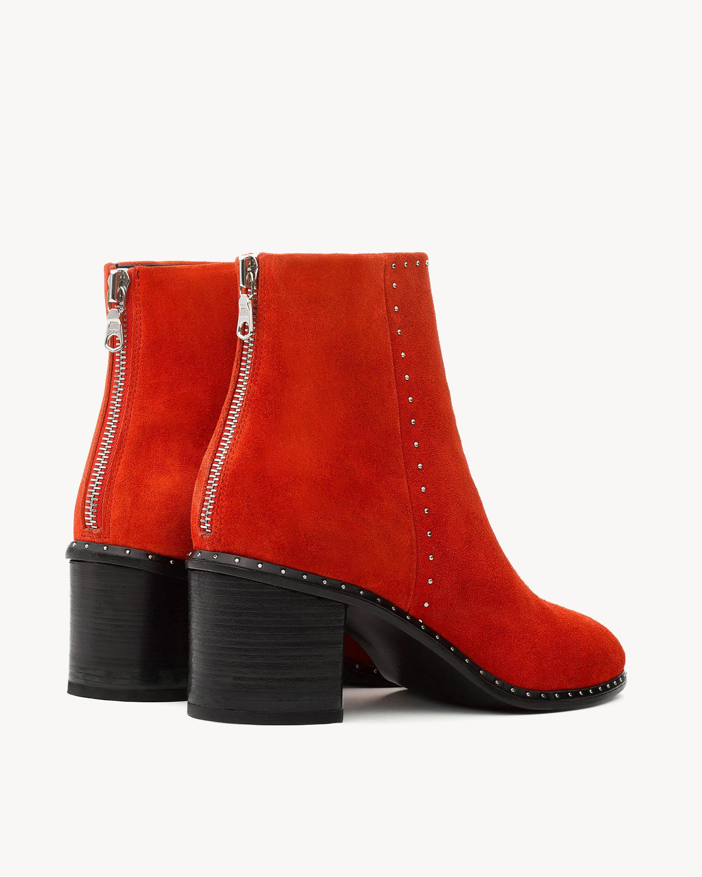 rag and bone red boots