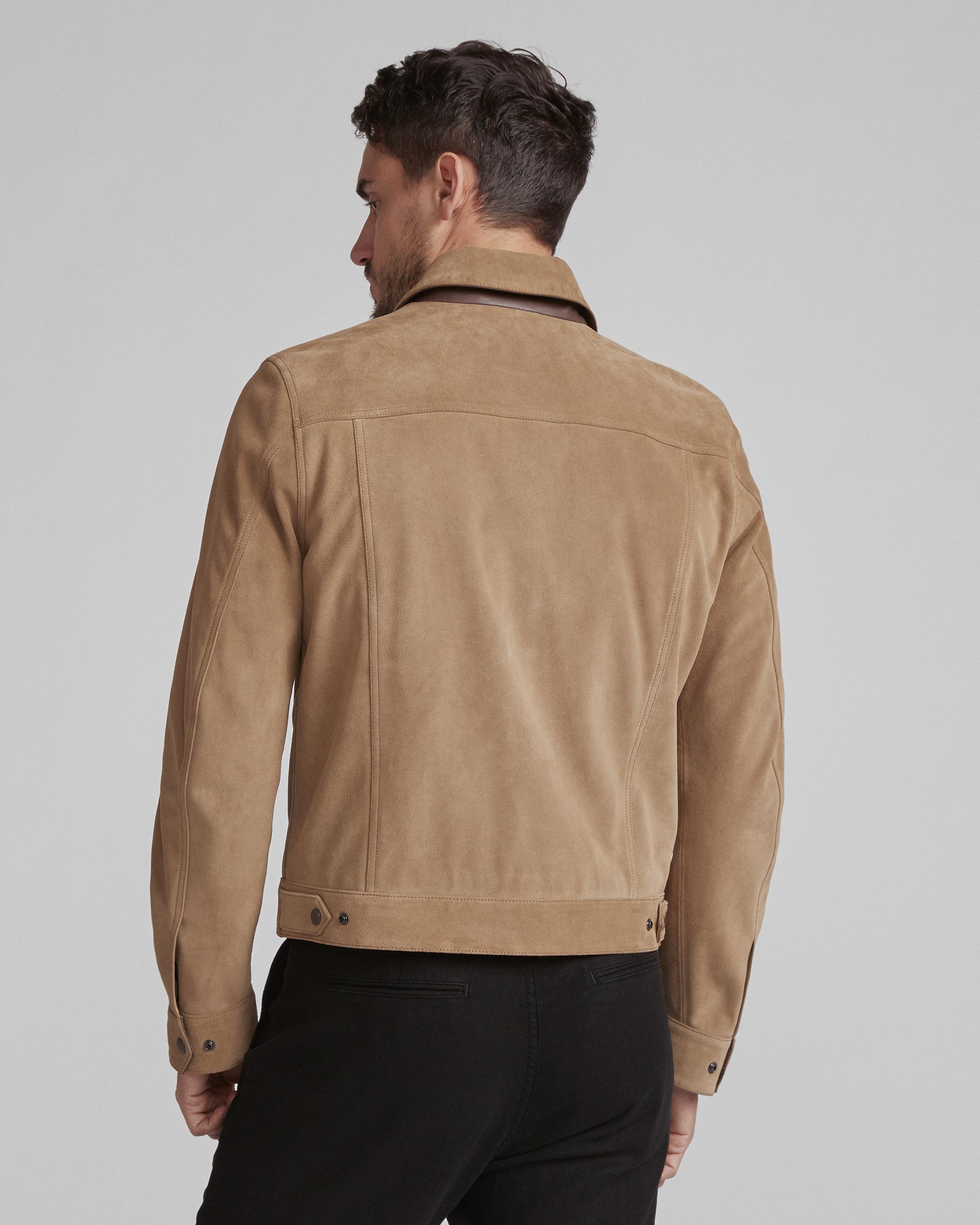 suede trucker jacket
