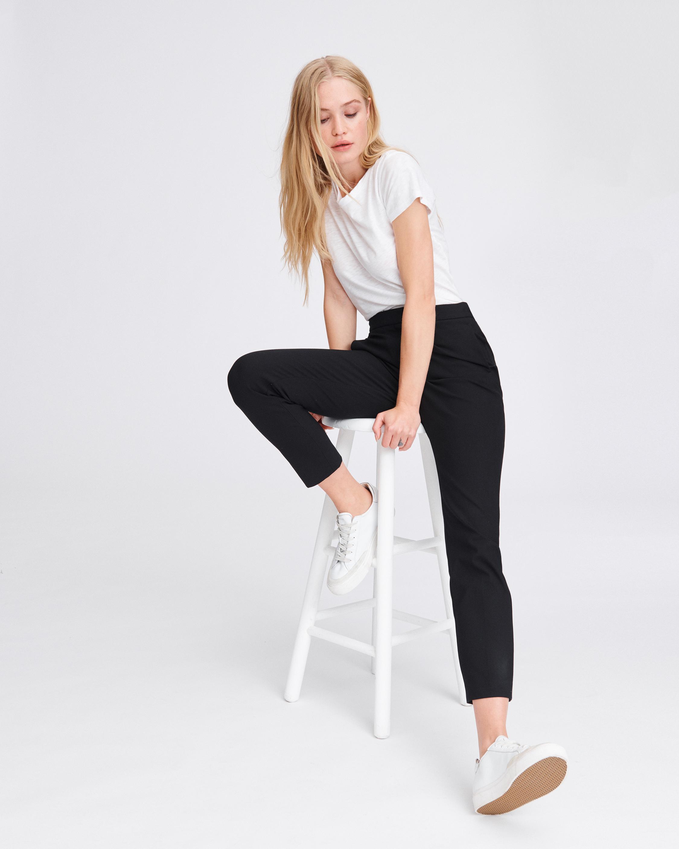 Equestrian Stretch Slim Fit Ankle Pant 