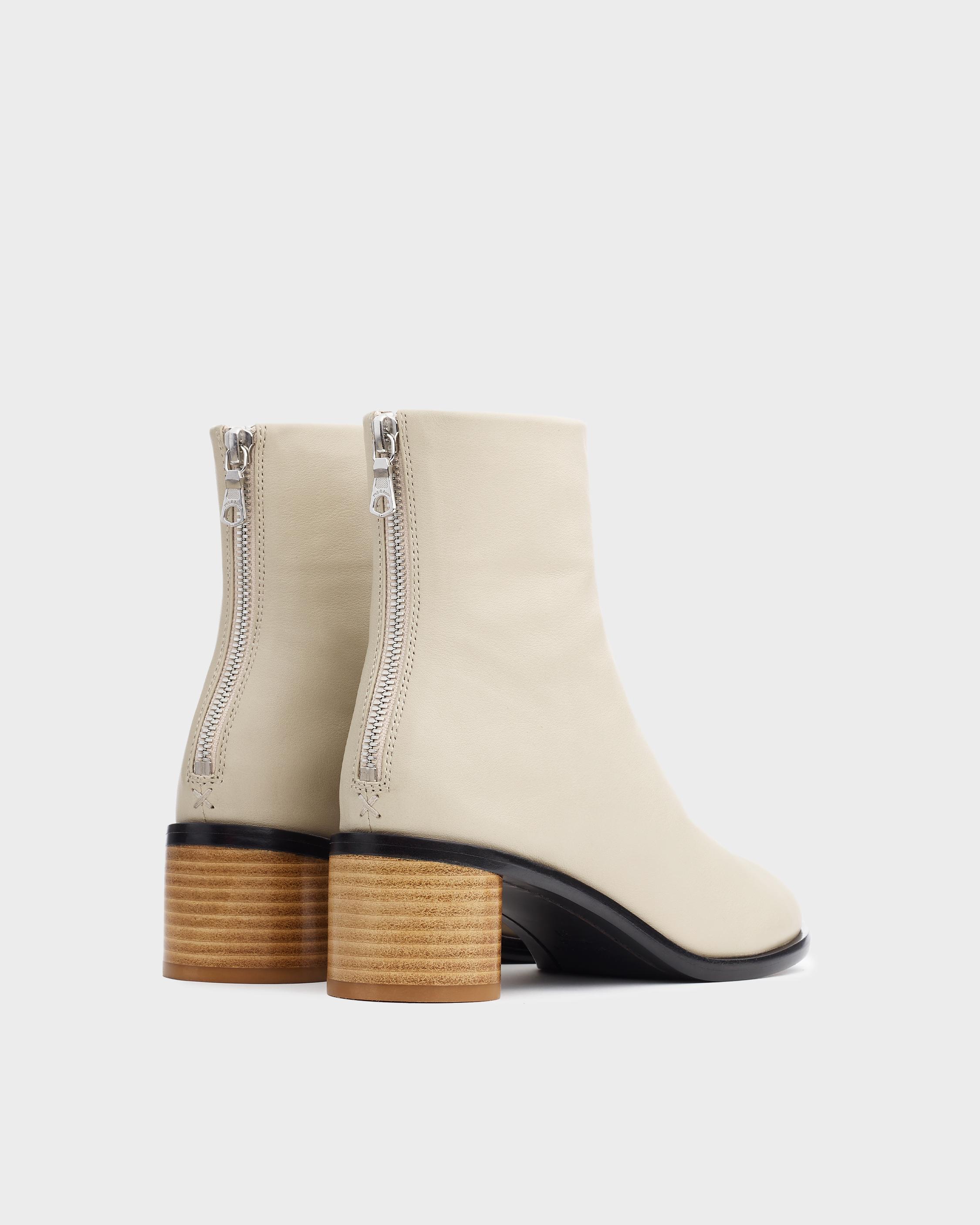 Rag & Bone Ansley Mid Boot - Leather Ankle Boot in Natural - Save 