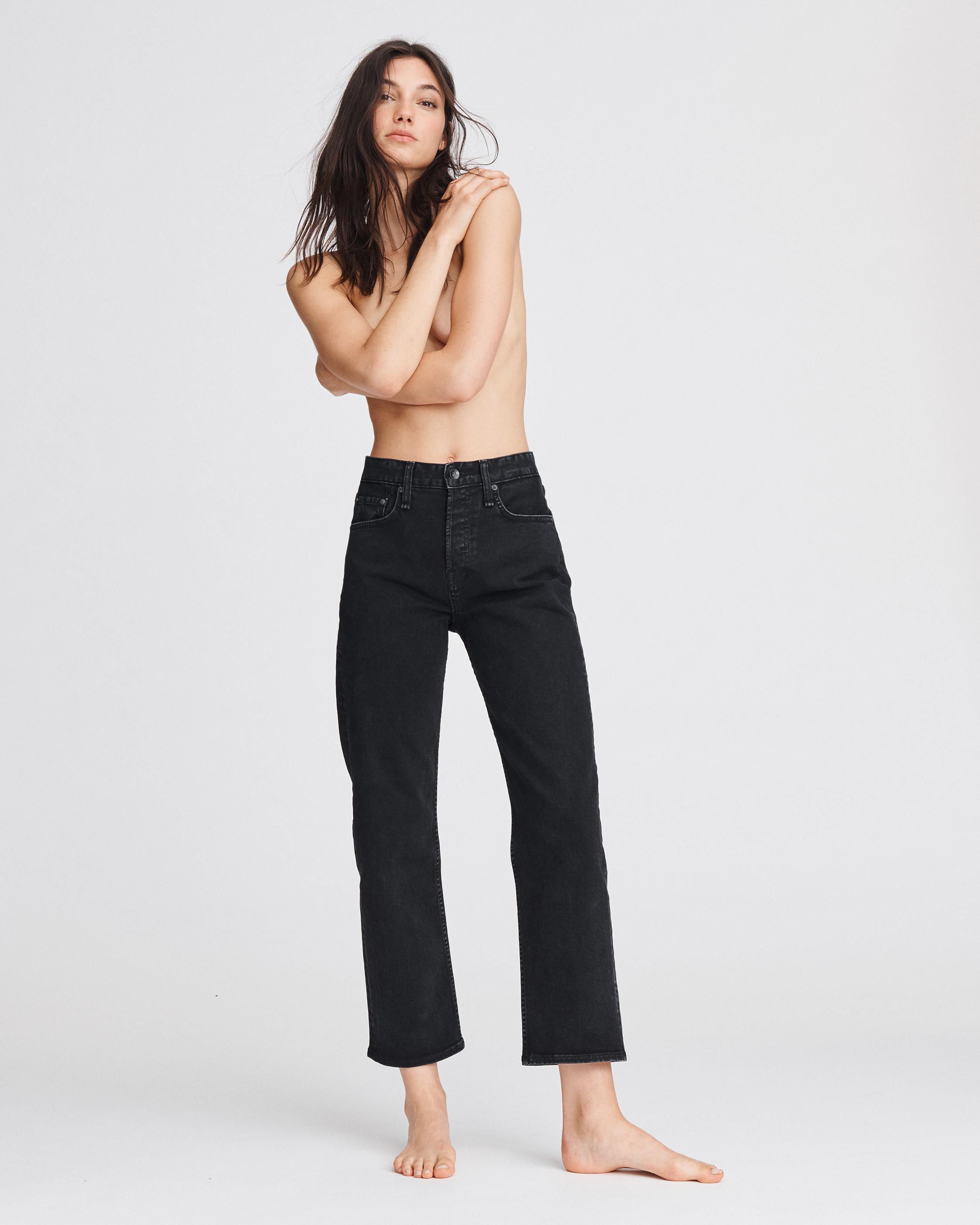 Rag & Bone Denim Maya High-rise Ankle Straight-leg Jeans - Save 70% - Lyst