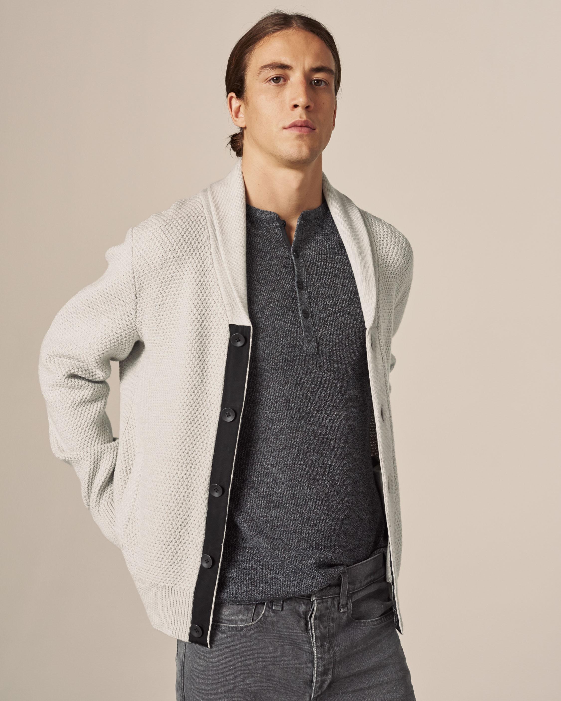 rag and bone cardiff shawl cardigan
