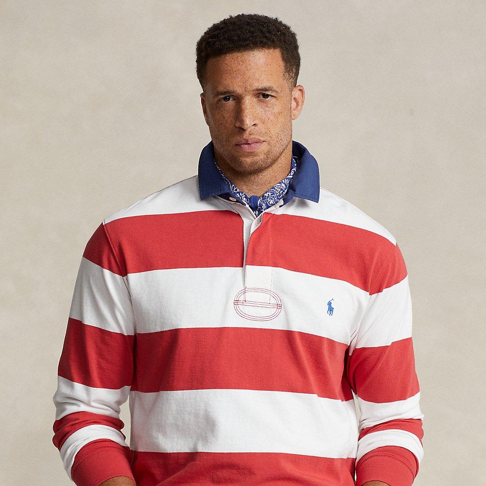 Polo Ralph Lauren Ralph Lauren Striped Jersey Rugby Shirt in Red for Men |  Lyst
