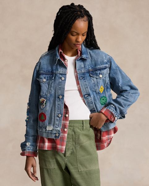 Vestes en jean et en denim Polo Ralph Lauren pour femme Reductions en ligne jusqu a 40 Lyst