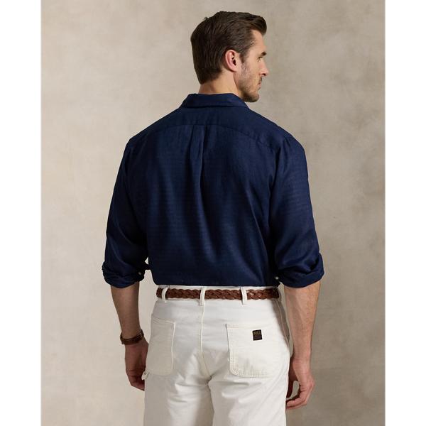 Ralph Lauren Ralph Lauren Linen Shirt in Blue for Men Lyst UK
