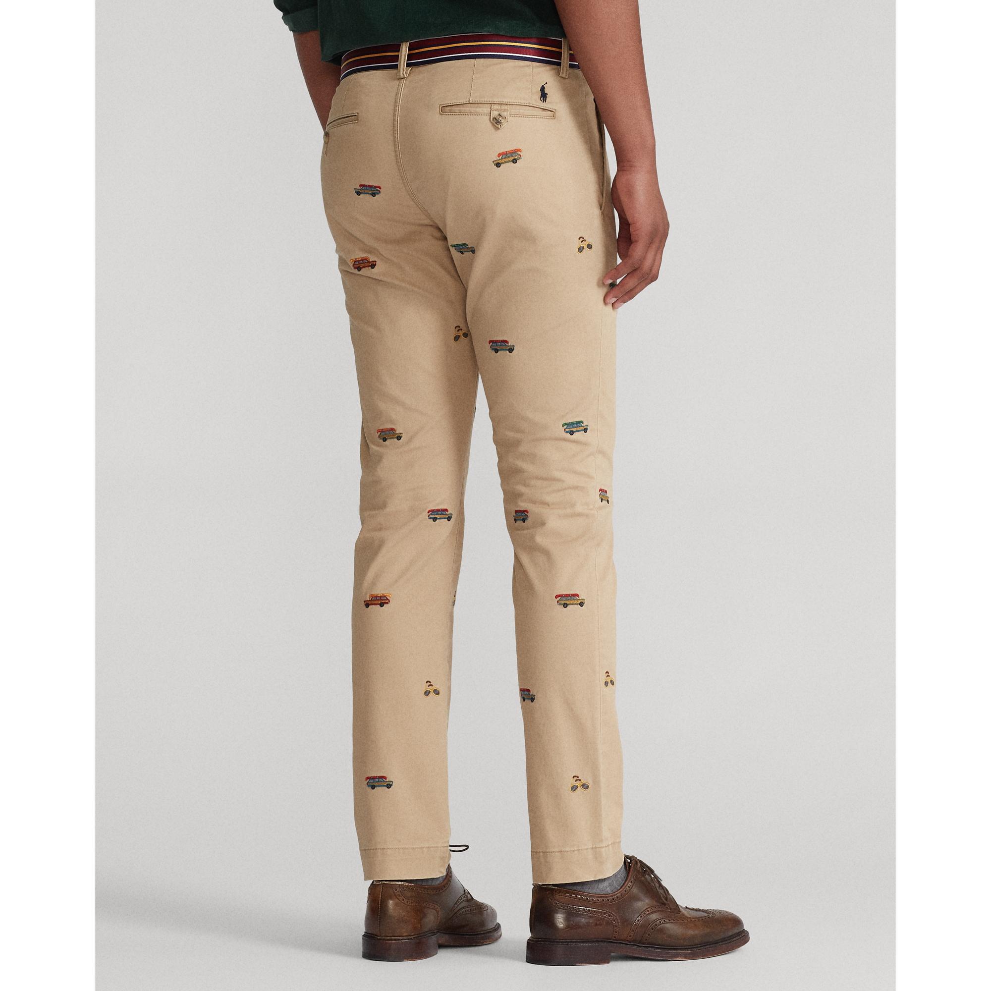 ralph lauren white chino pants