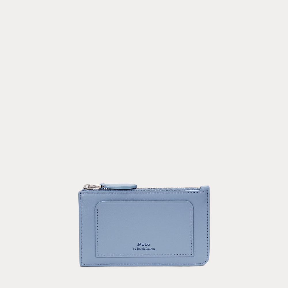Polo Ralph Lauren Polo Bear Leather Zip Card Case in Blue Lyst UK