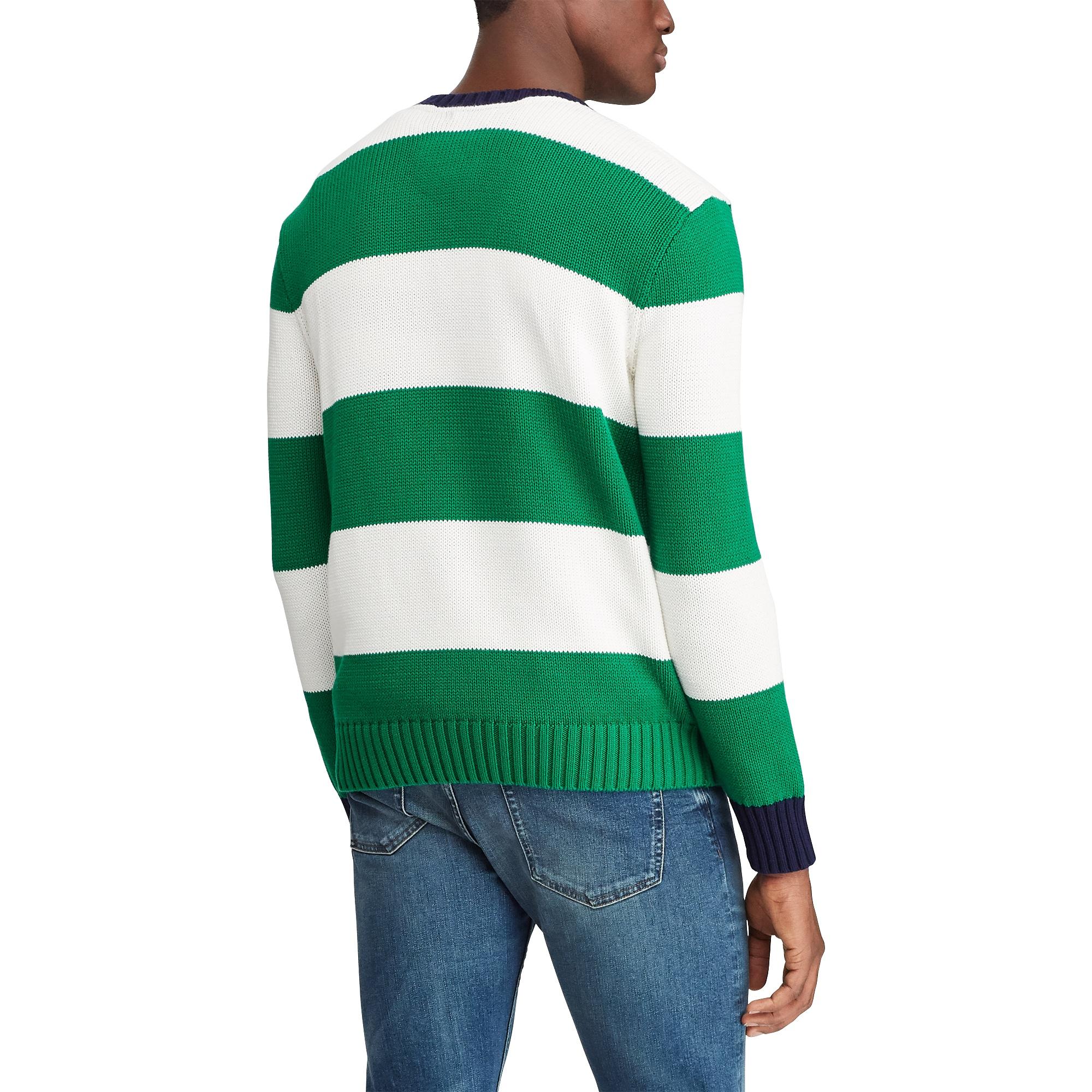 ralph lauren green jumper