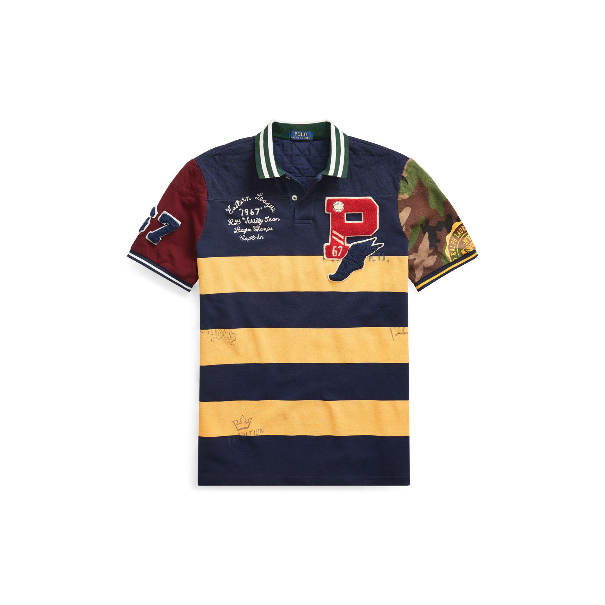 patchwork polo