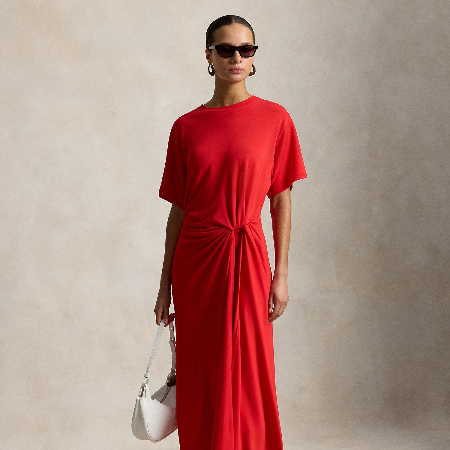 summer red dress for women Amazon.com: METOES Women's Summer Short Sleeve Short Dress Sexy Deep V Neck Red  Dress, Small : Clothing, Shoes & Jewelry main image 0