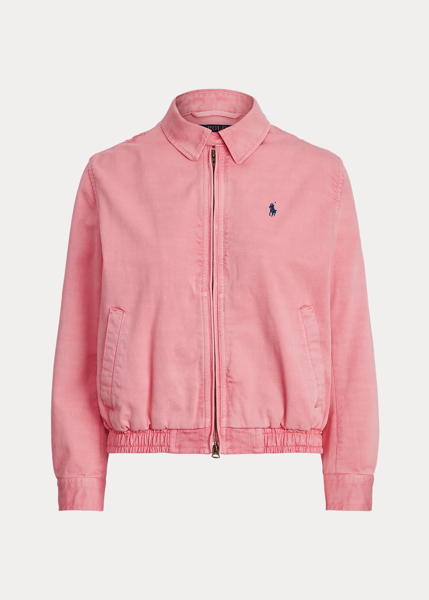 Polo Ralph Lauren Jacke aus Baumwollchino in Pink | Lyst DE