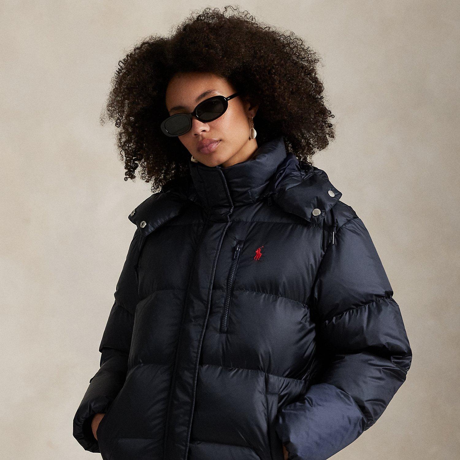 Polo Ralph Lauren Mid-Weight Down Puffer Jacket in Blue Lyst UK
