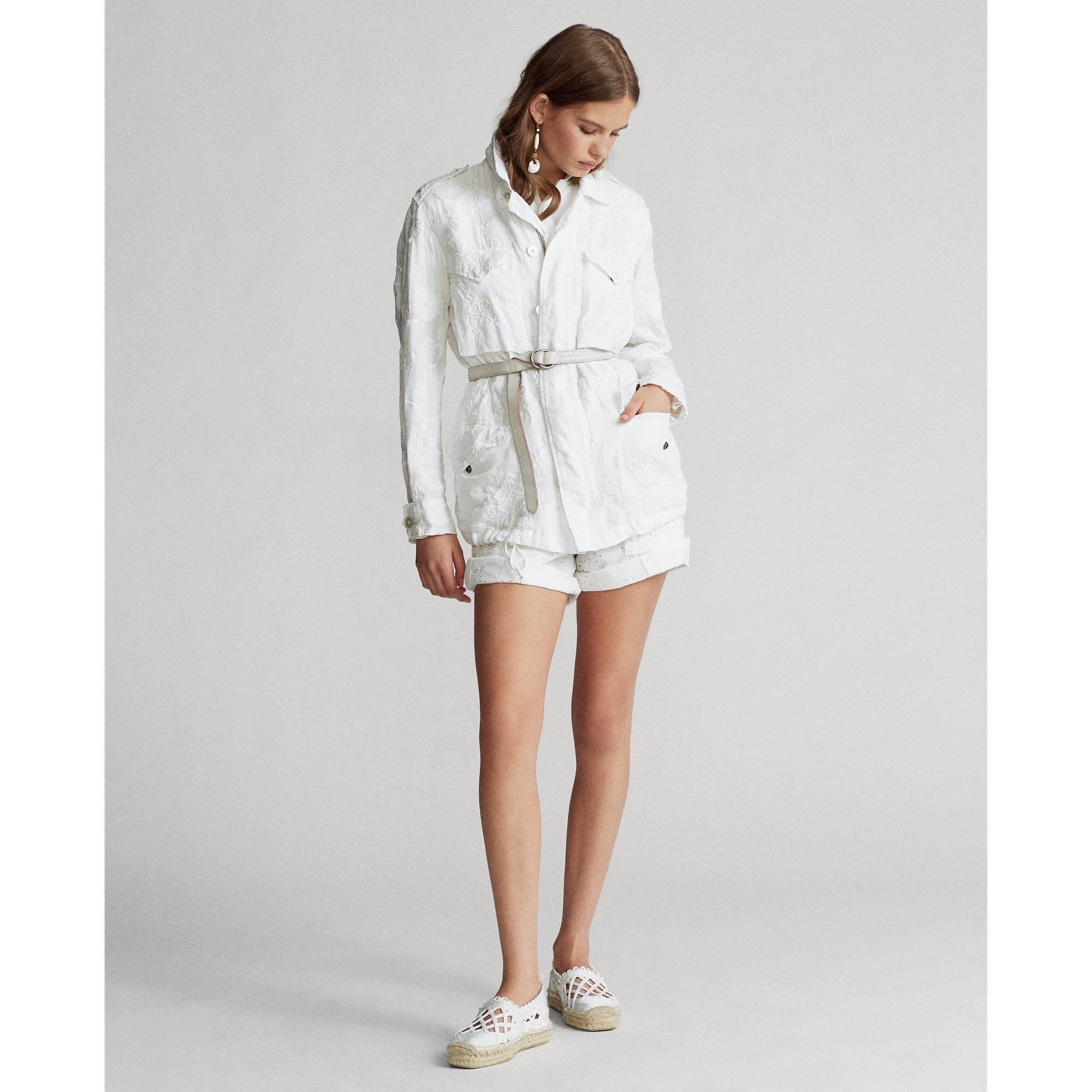 polo ralph lauren white jacket